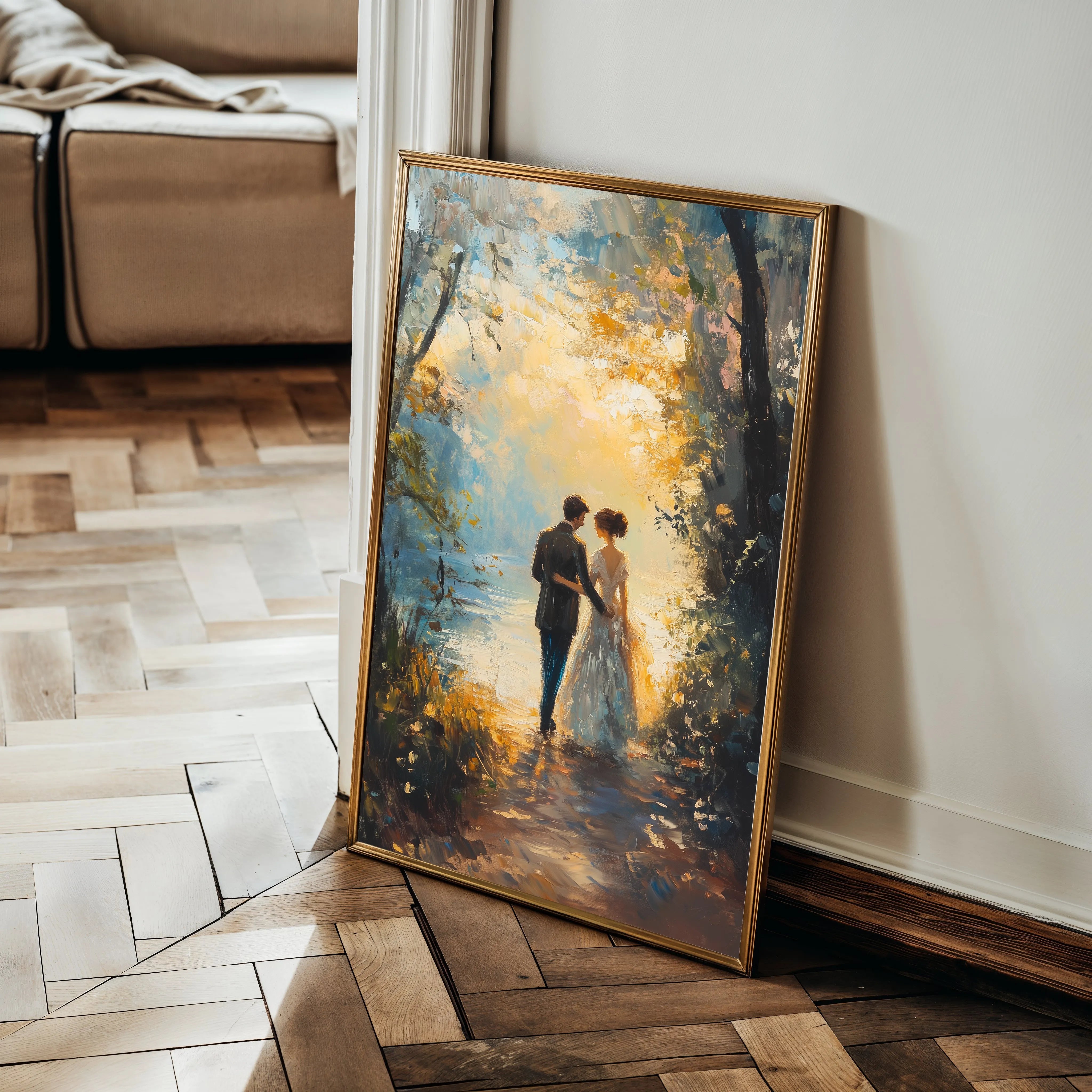 Classic 056 Canvas Art 18" x 24" / 45 x 60 cm / Black