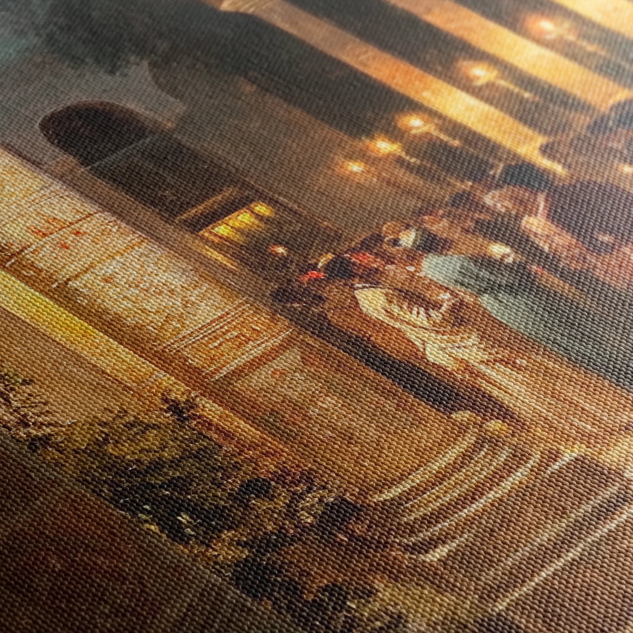 Orientalist 056 Canvas Art 18" x 24" / 45 x 60 cm / Black