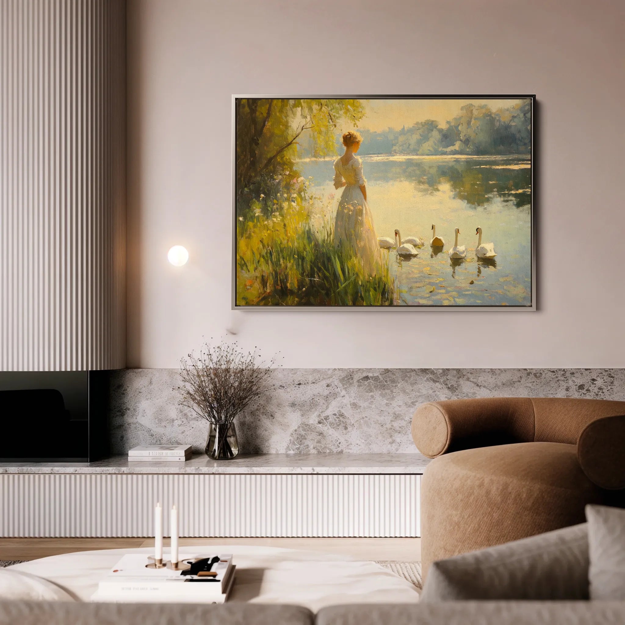 Classic 057 Canvas Art 18" x 24" / 45 x 60 cm / Black