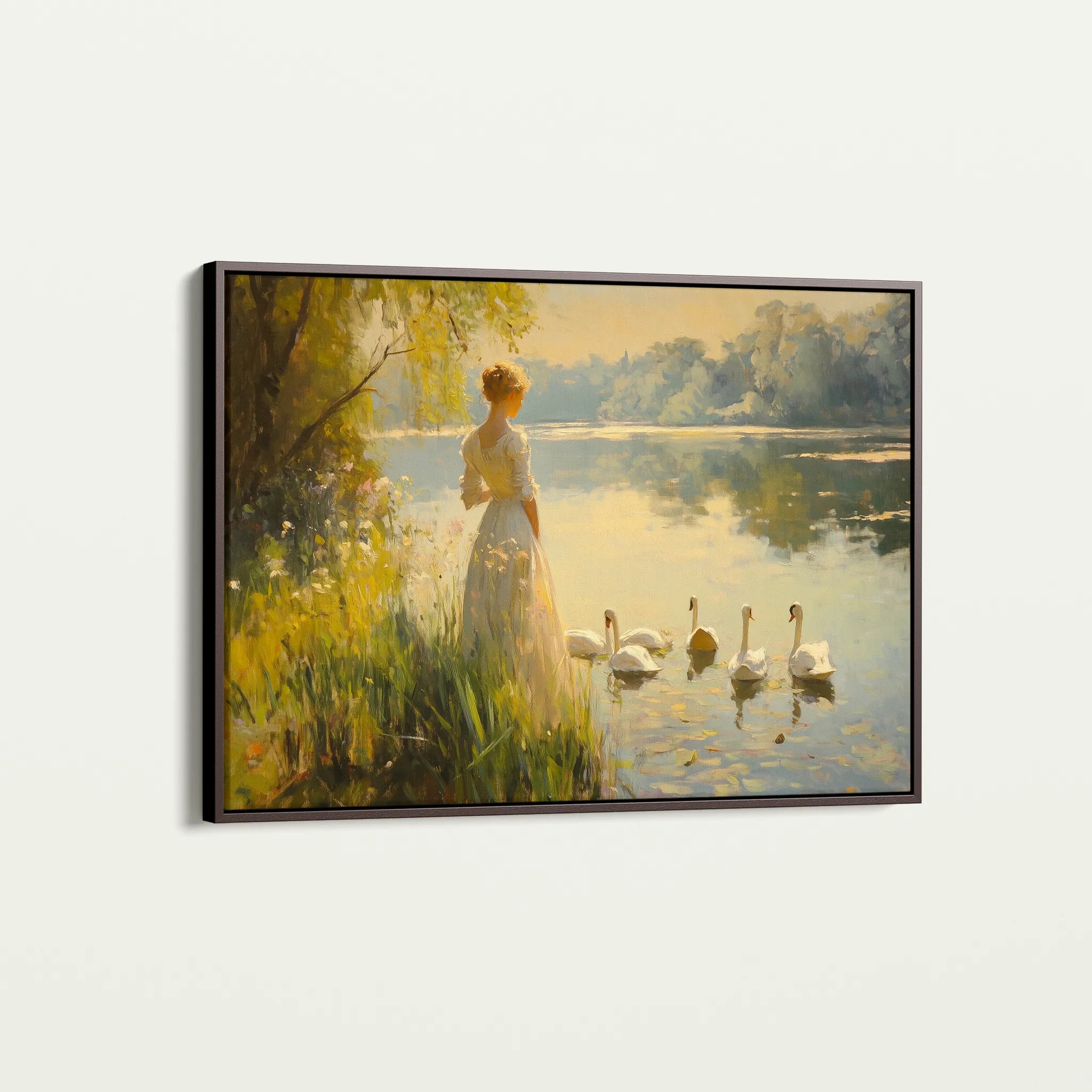 Classic 057 Canvas Art 18" x 24" / 45 x 60 cm / Black
