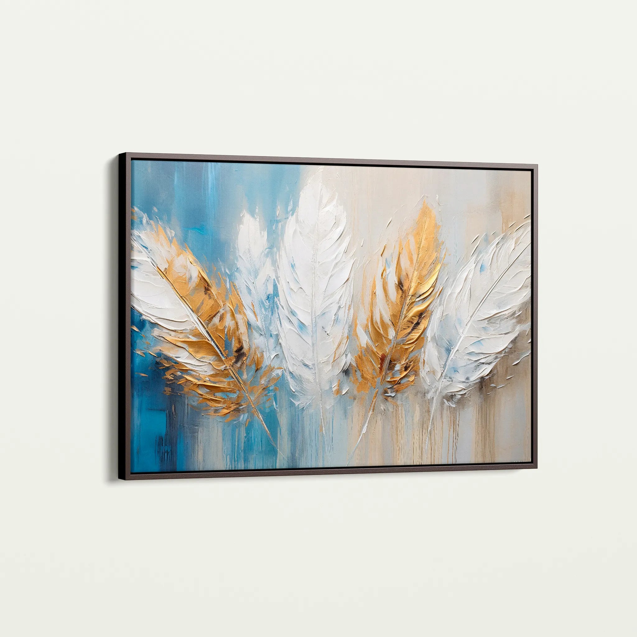 Abstract 058 Canvas Art 18" x 24" / 45 x 60 cm / Black