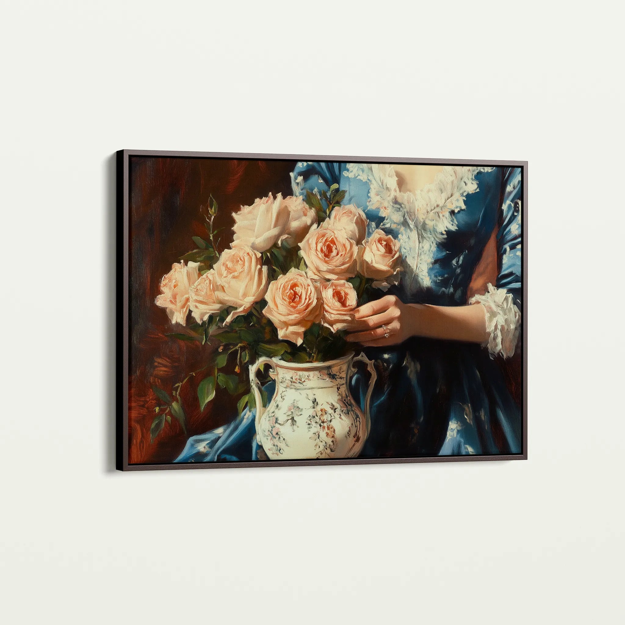 Classic 058 Canvas Art 18" x 24" / 45 x 60 cm / Black