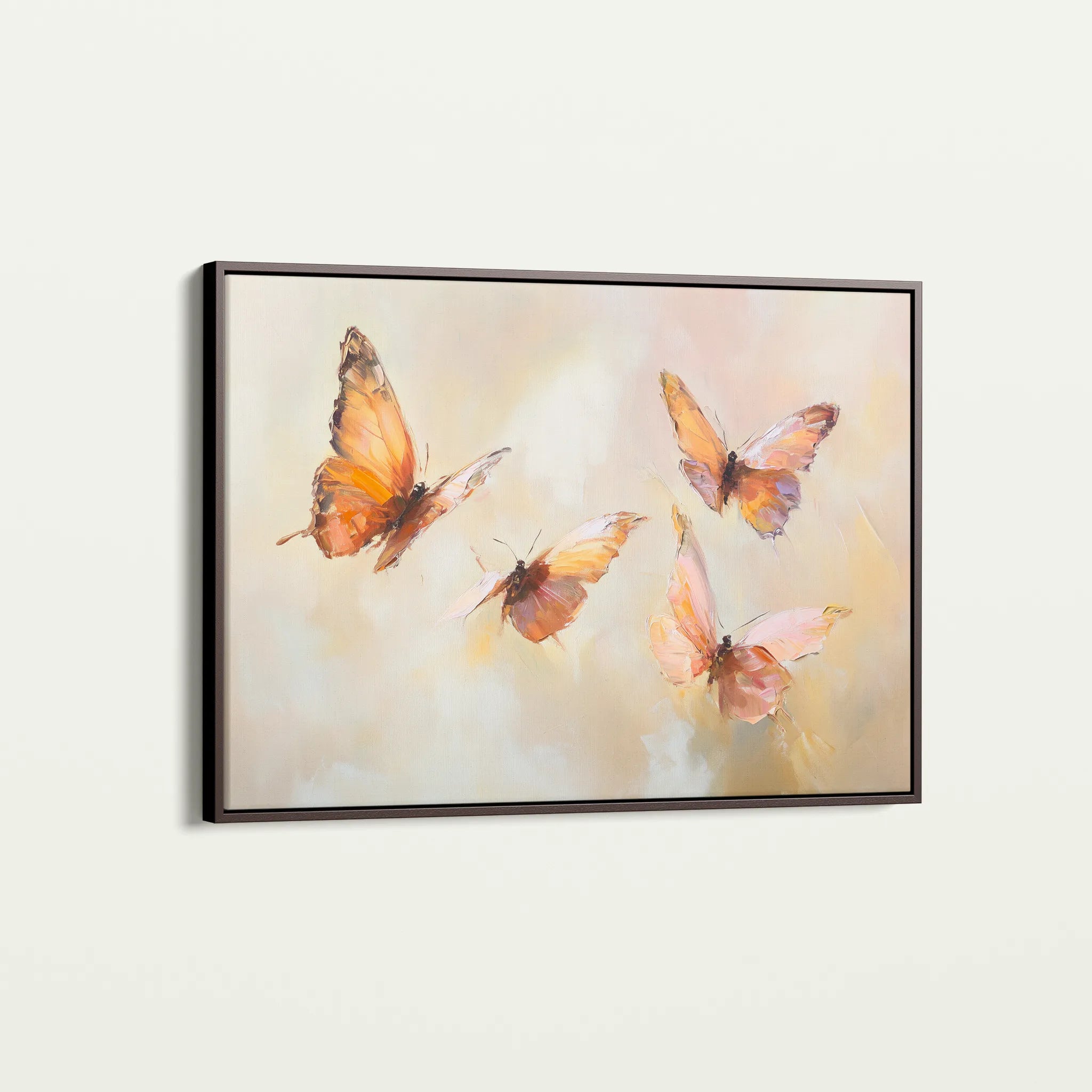Animals 059 Canvas Art 18" x 24" / 45 x 60 cm / Black