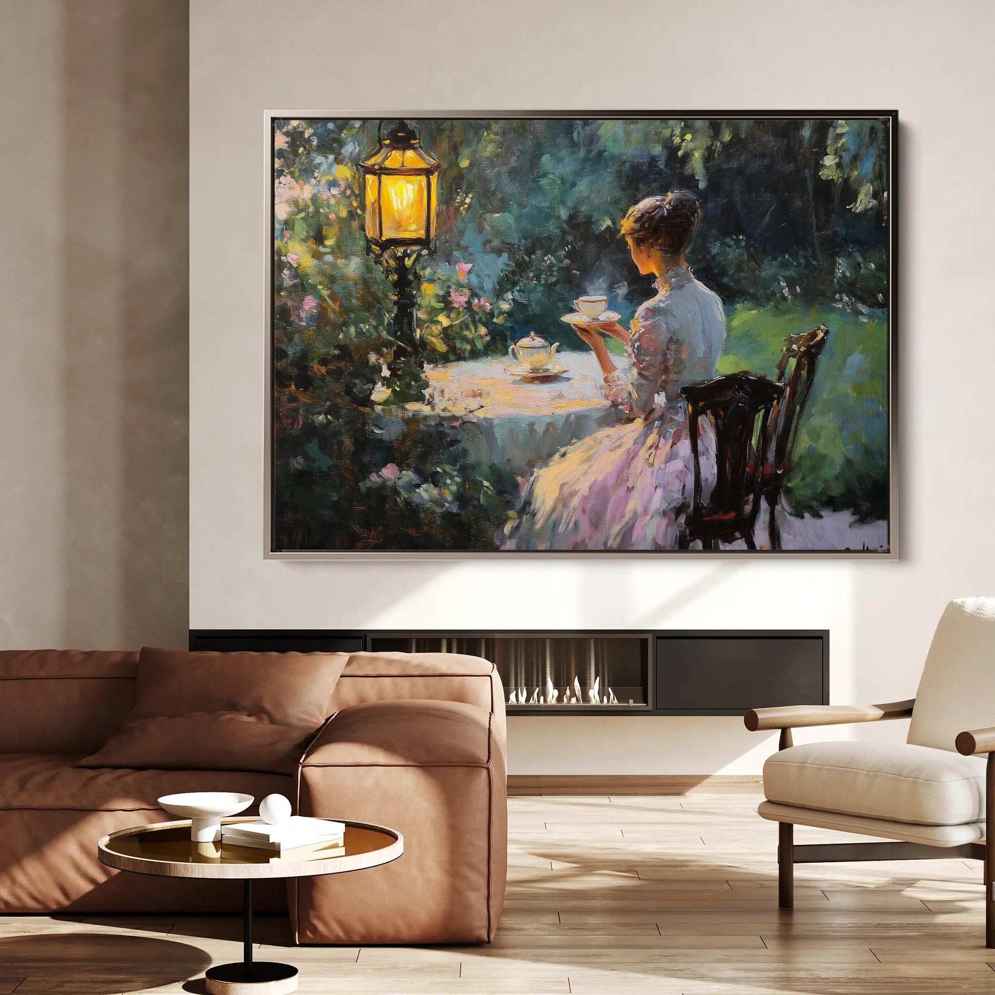 Classic 059 Canvas Art 18" x 24" / 45 x 60 cm / Black