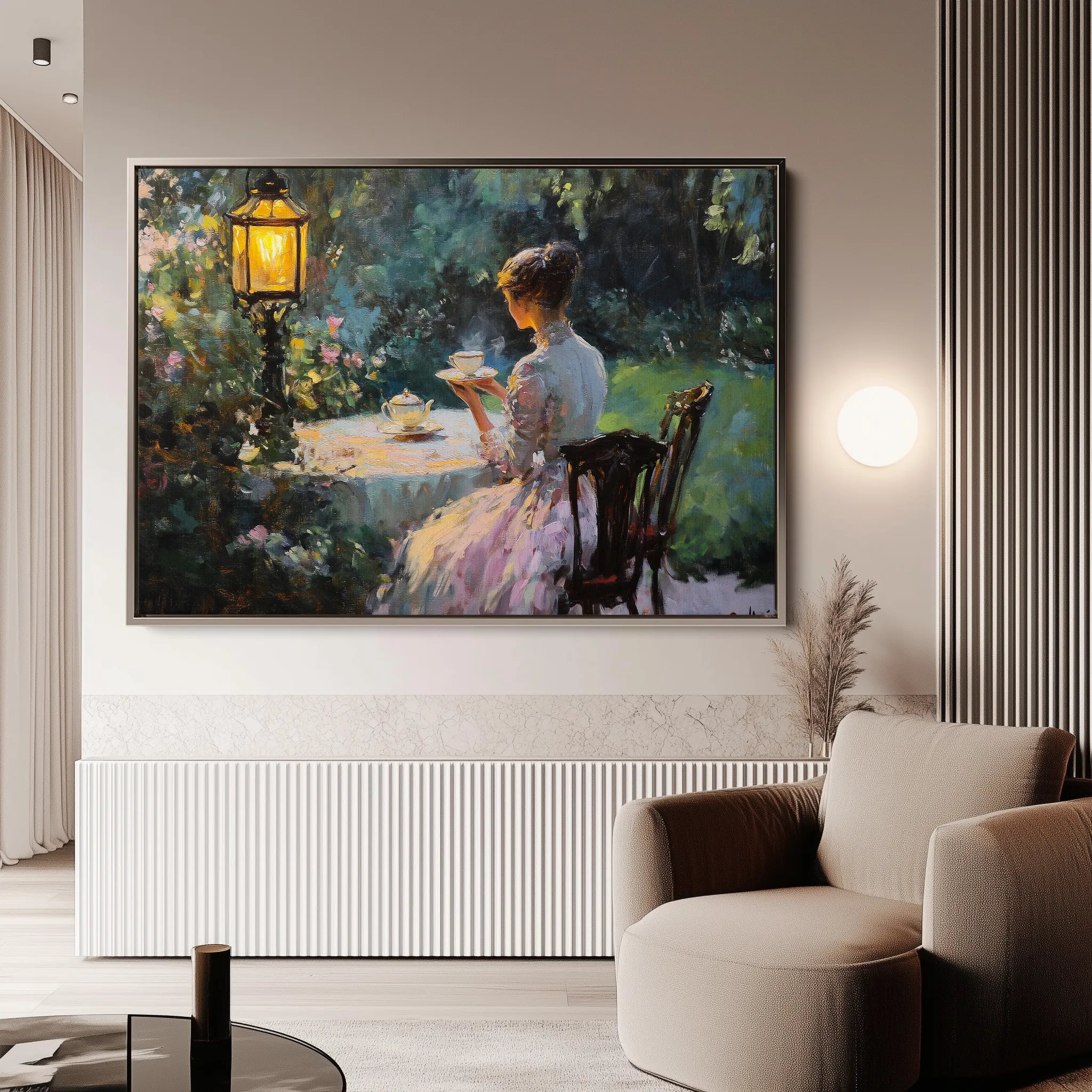Classic 059 Canvas Art 18" x 24" / 45 x 60 cm / Black
