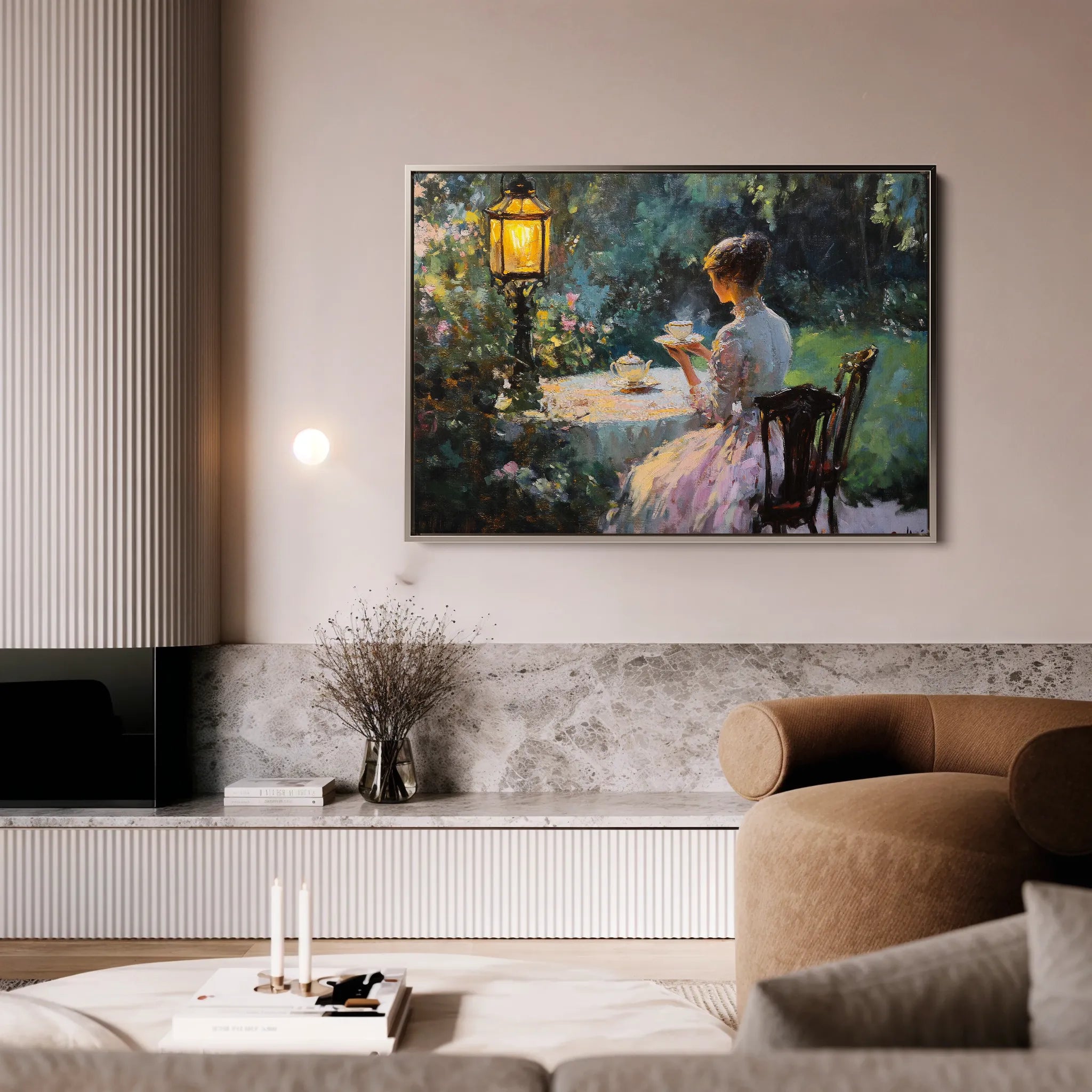 Classic 059 Canvas Art 18" x 24" / 45 x 60 cm / Black