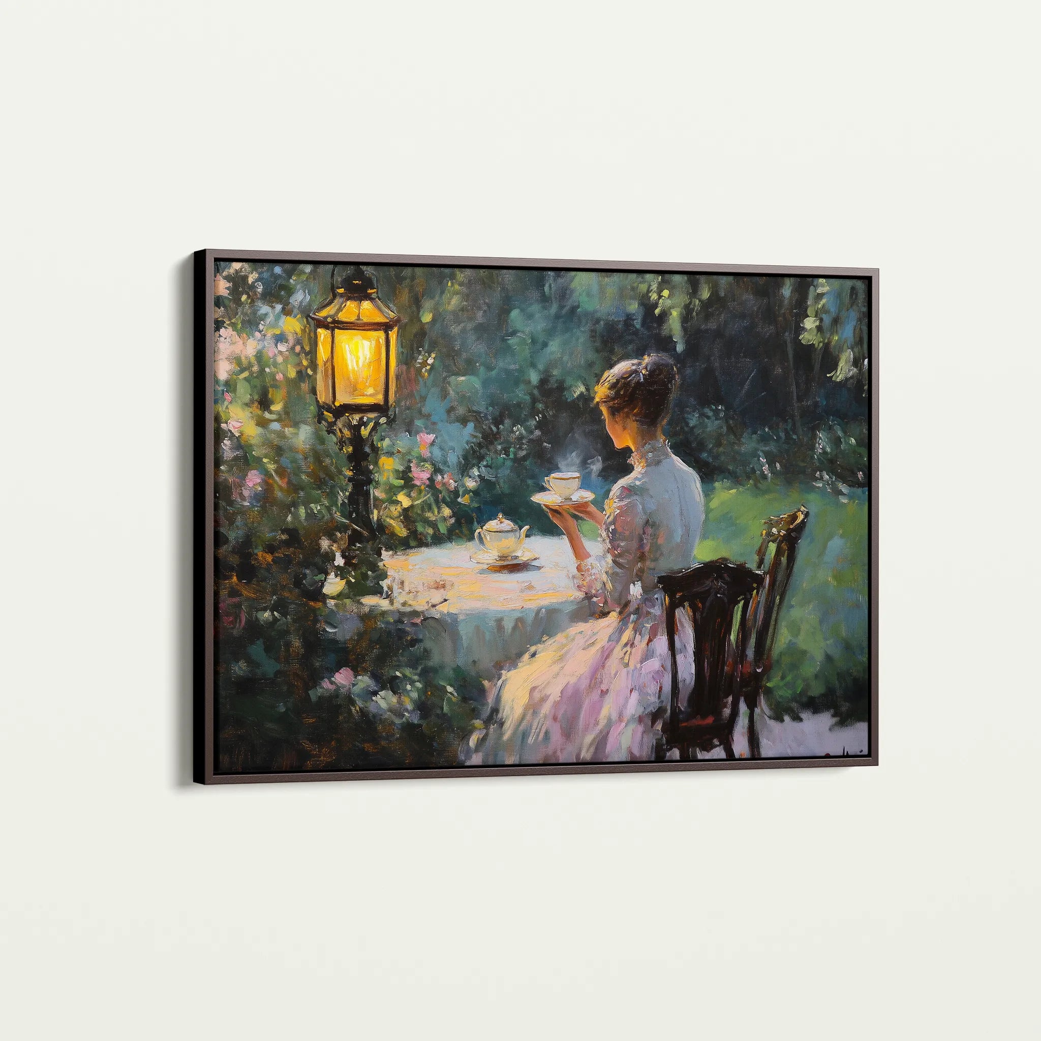 Classic 059 Canvas Art 18" x 24" / 45 x 60 cm / Black