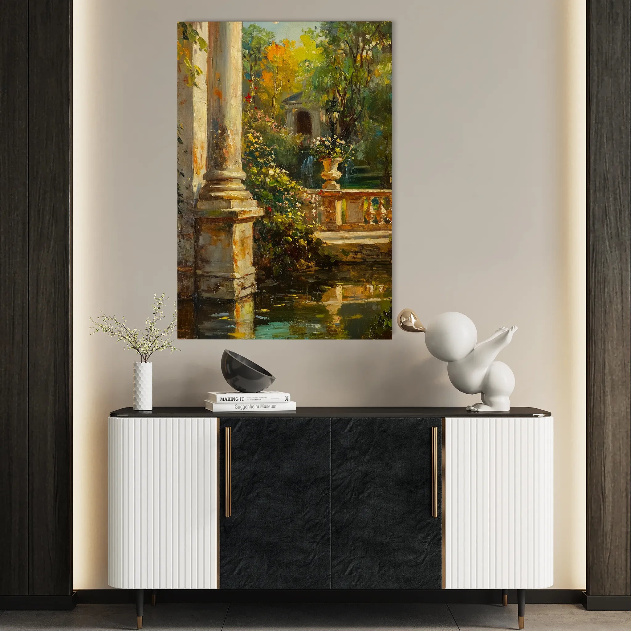 Classic 060 Canvas Art 18" x 24" / 45 x 60 cm / Black