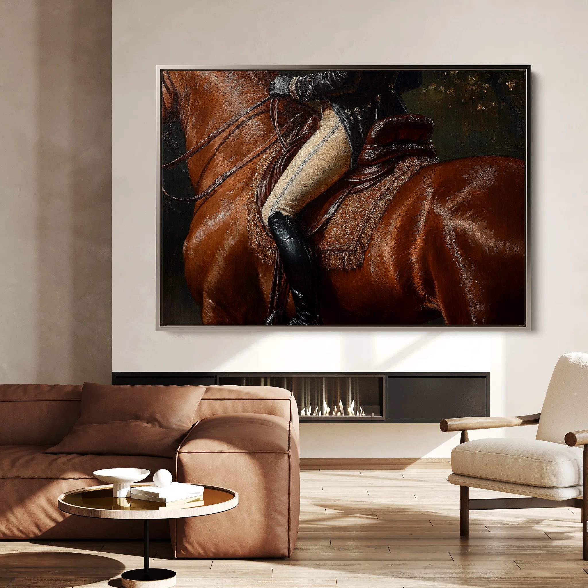Classic 061 Canvas Art 18" x 24" / 45 x 60 cm / Black