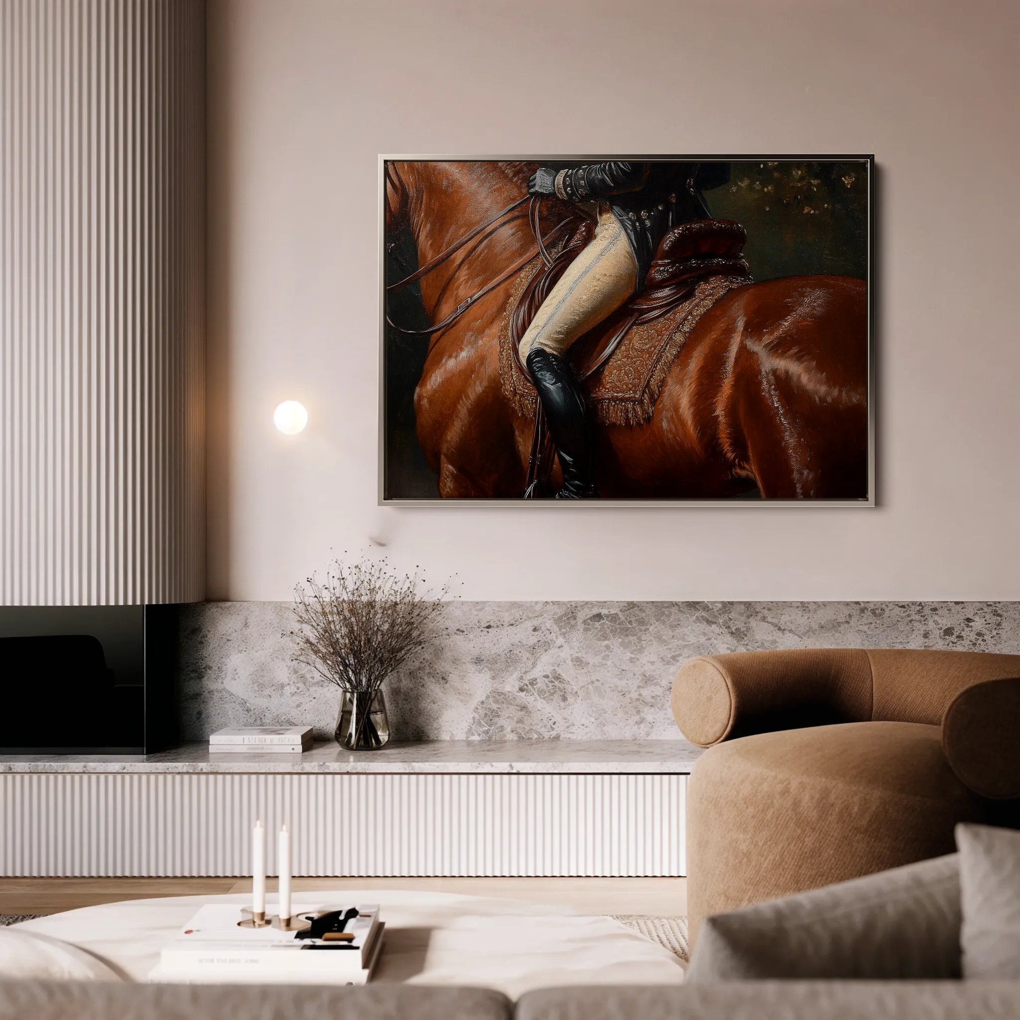 Classic 061 Canvas Art 18" x 24" / 45 x 60 cm / Black