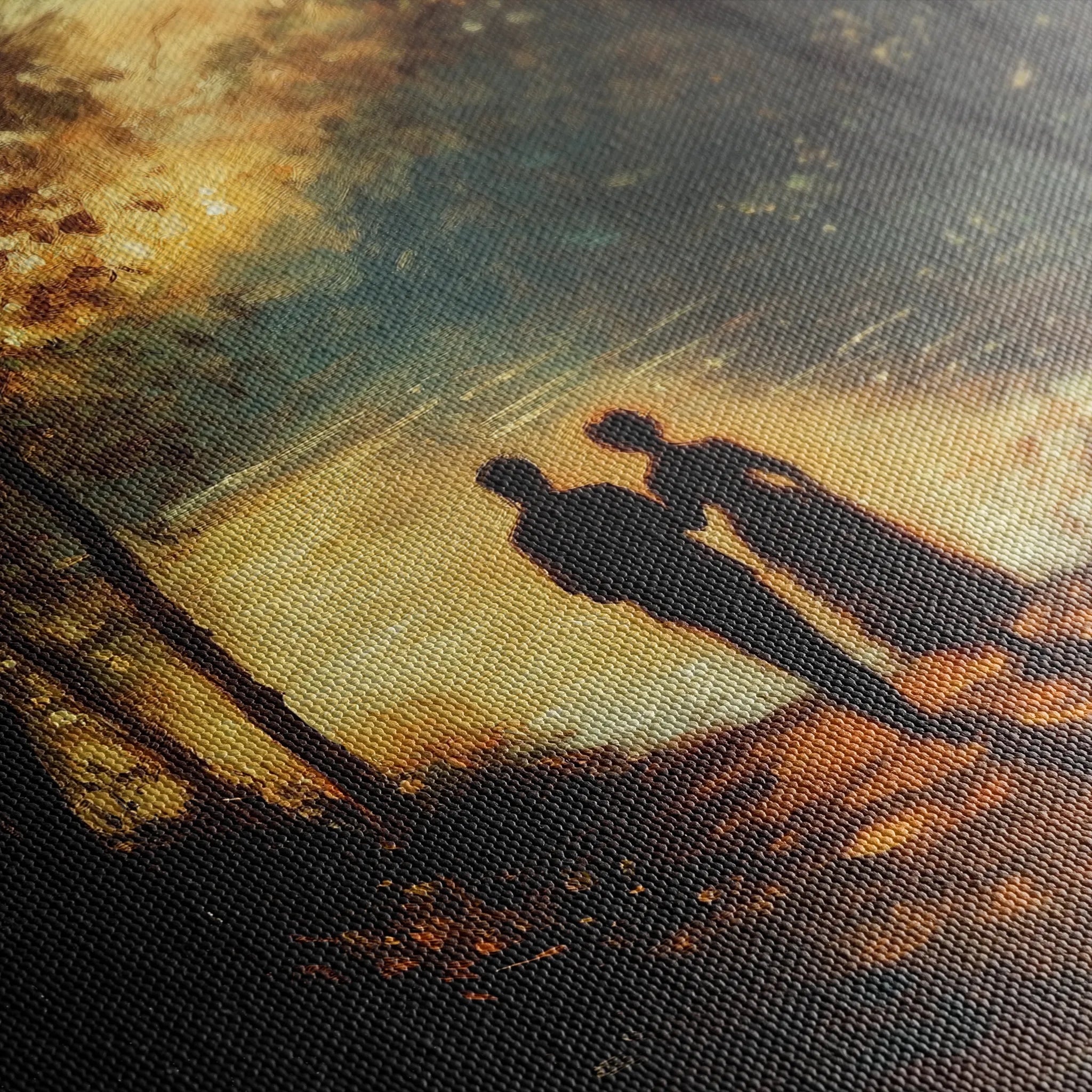 Classic 062 Canvas Art 18" x 24" / 45 x 60 cm / Black