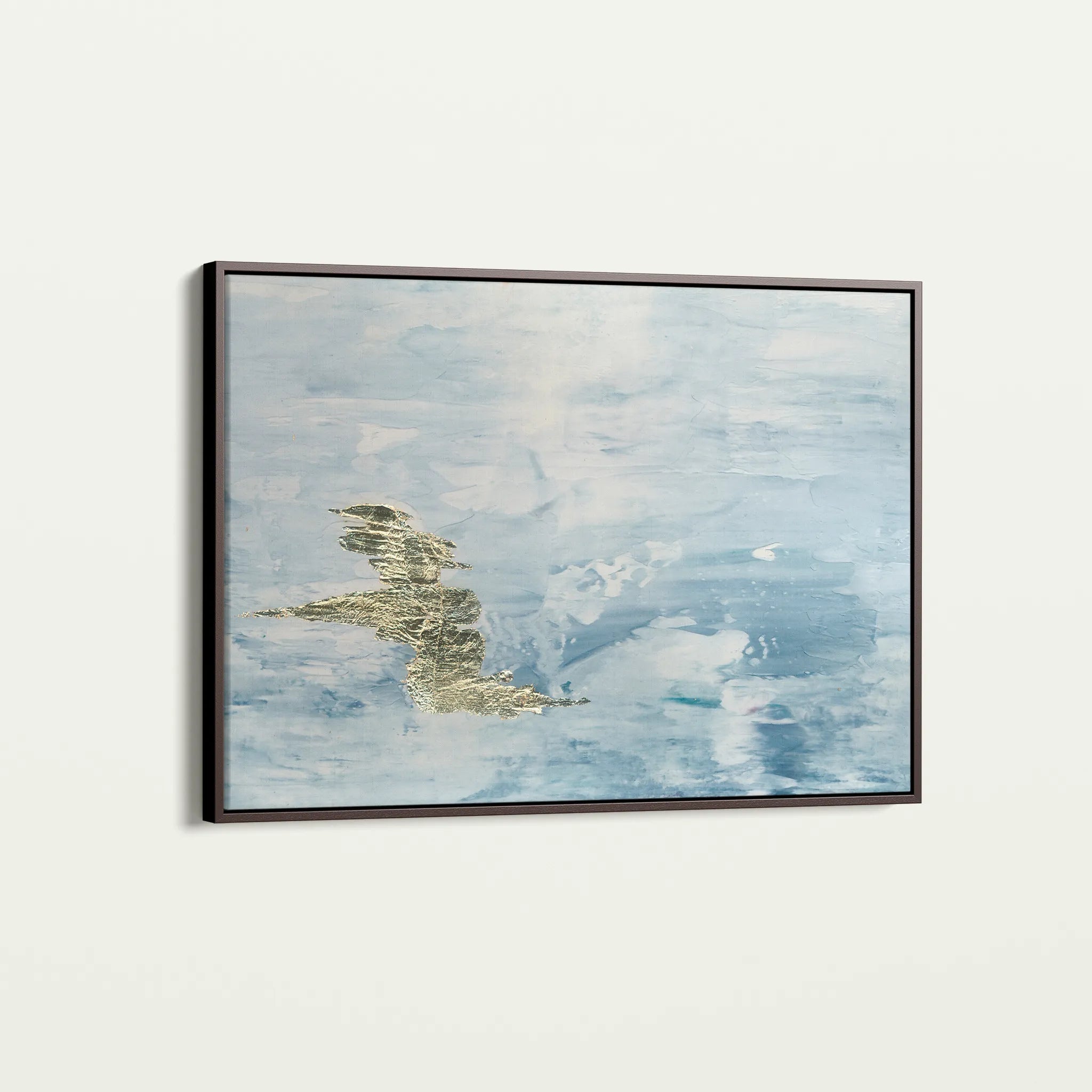 Abstract 063 Canvas Art 18" x 24" / 45 x 60 cm / Black