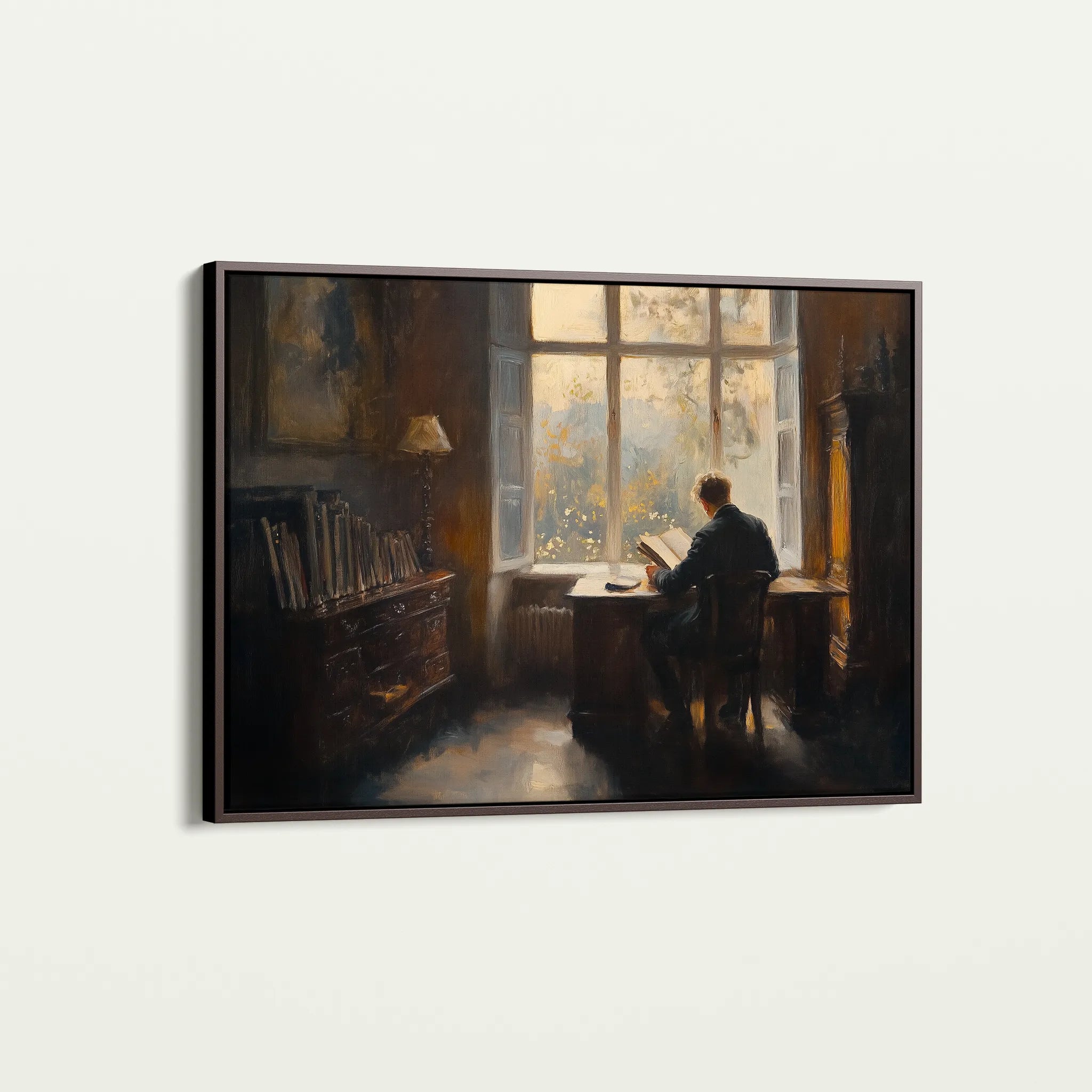 Classic 063 Canvas Art 18" x 24" / 45 x 60 cm / Black
