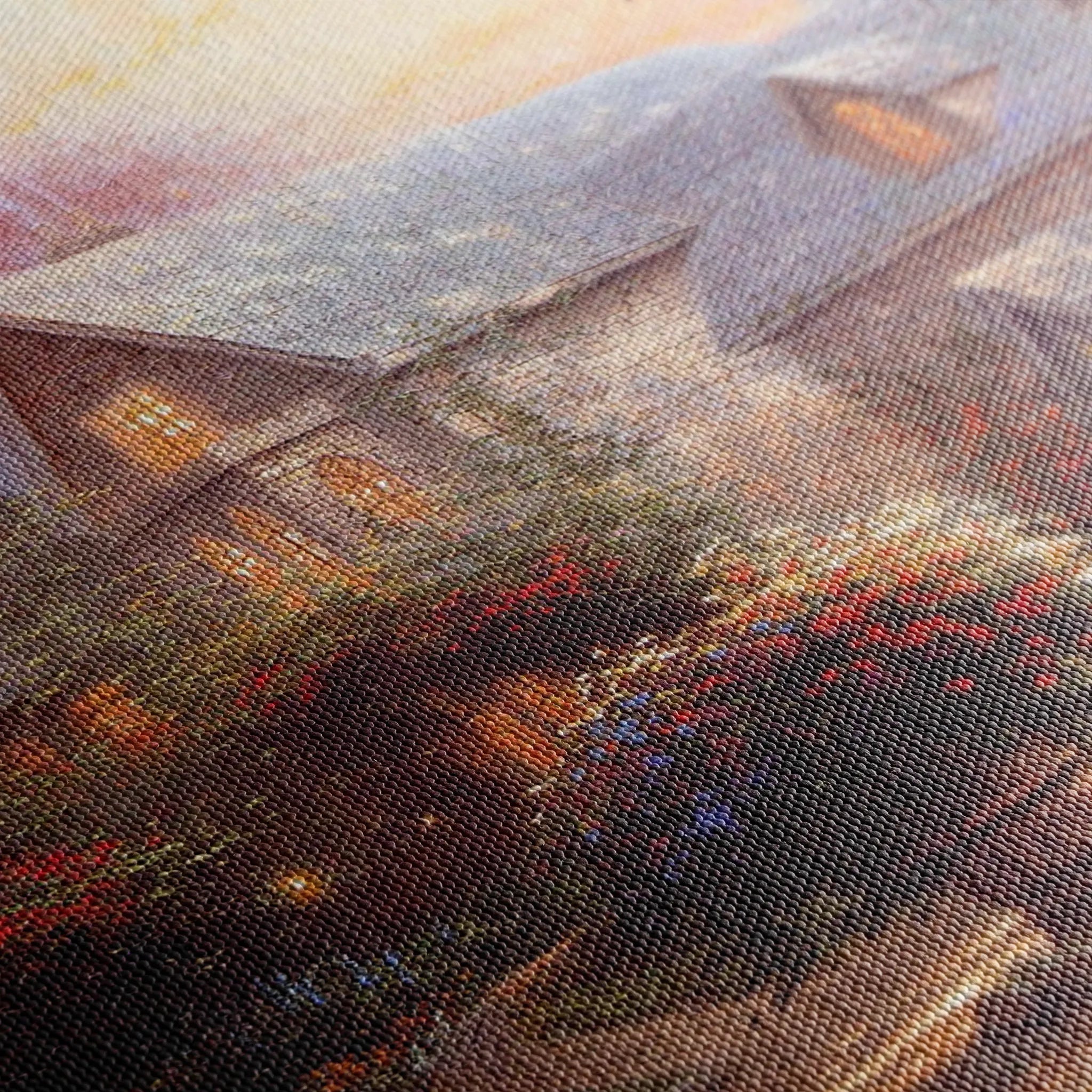 Landscape 065 Canvas Art 18" x 24" / 45 x 60 cm / Black