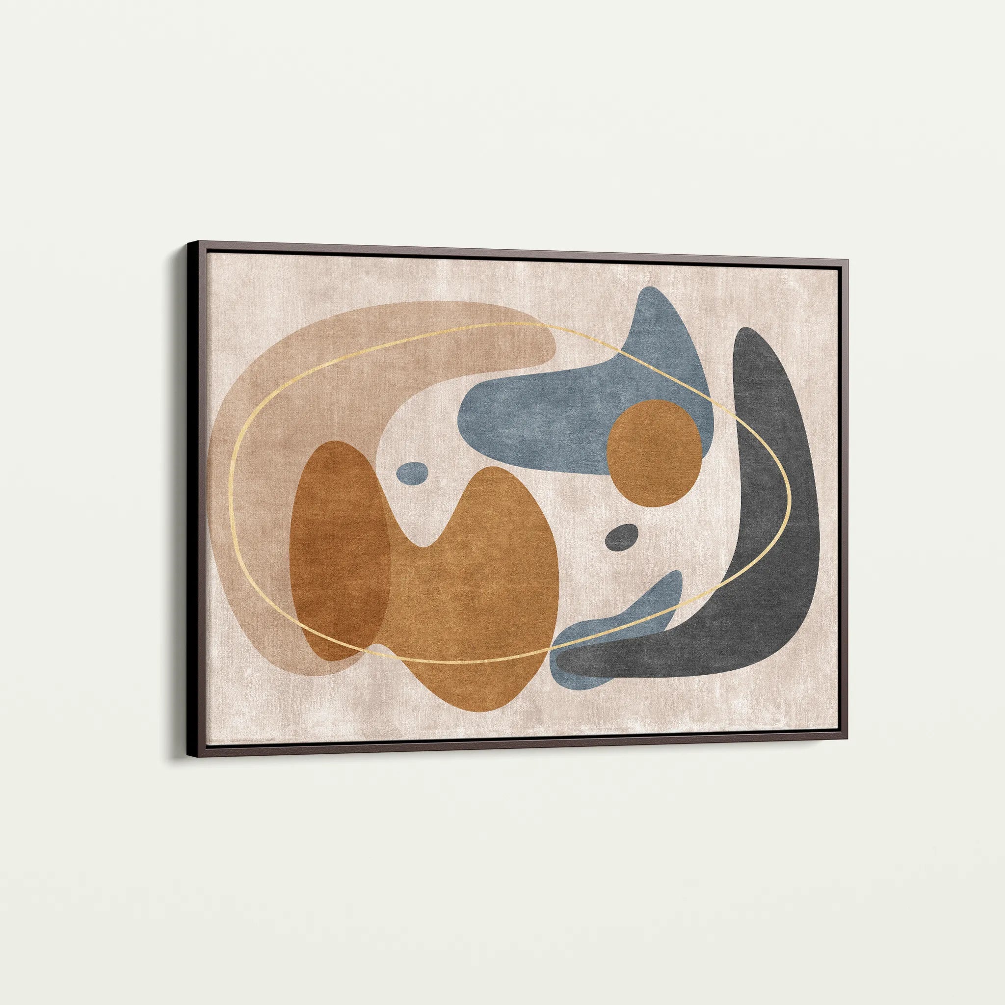 Boho 067 Canvas Art 18" x 24" / 45 x 60 cm / Black