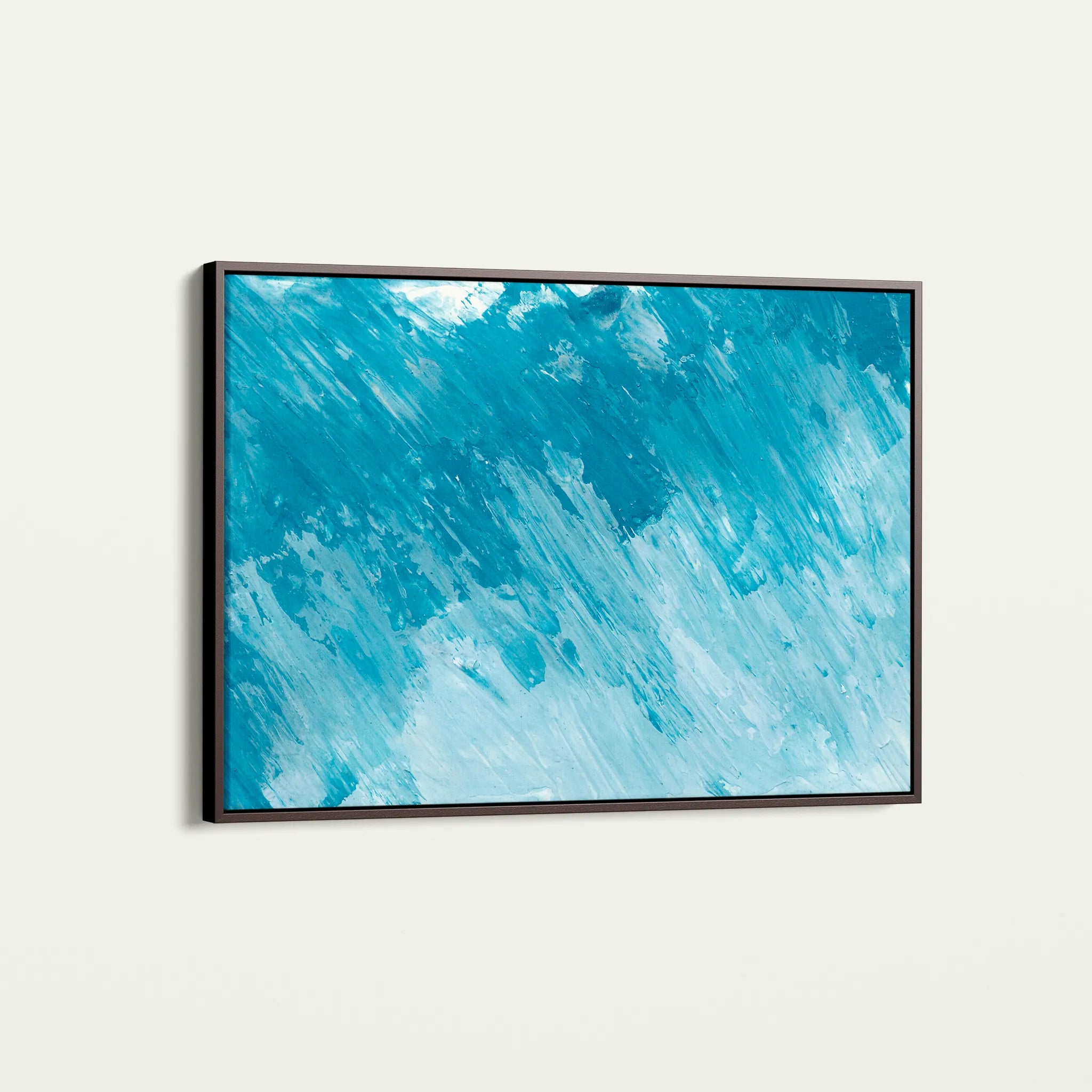 Abstract 071 Canvas Art 18" x 24" / 45 x 60 cm / Black