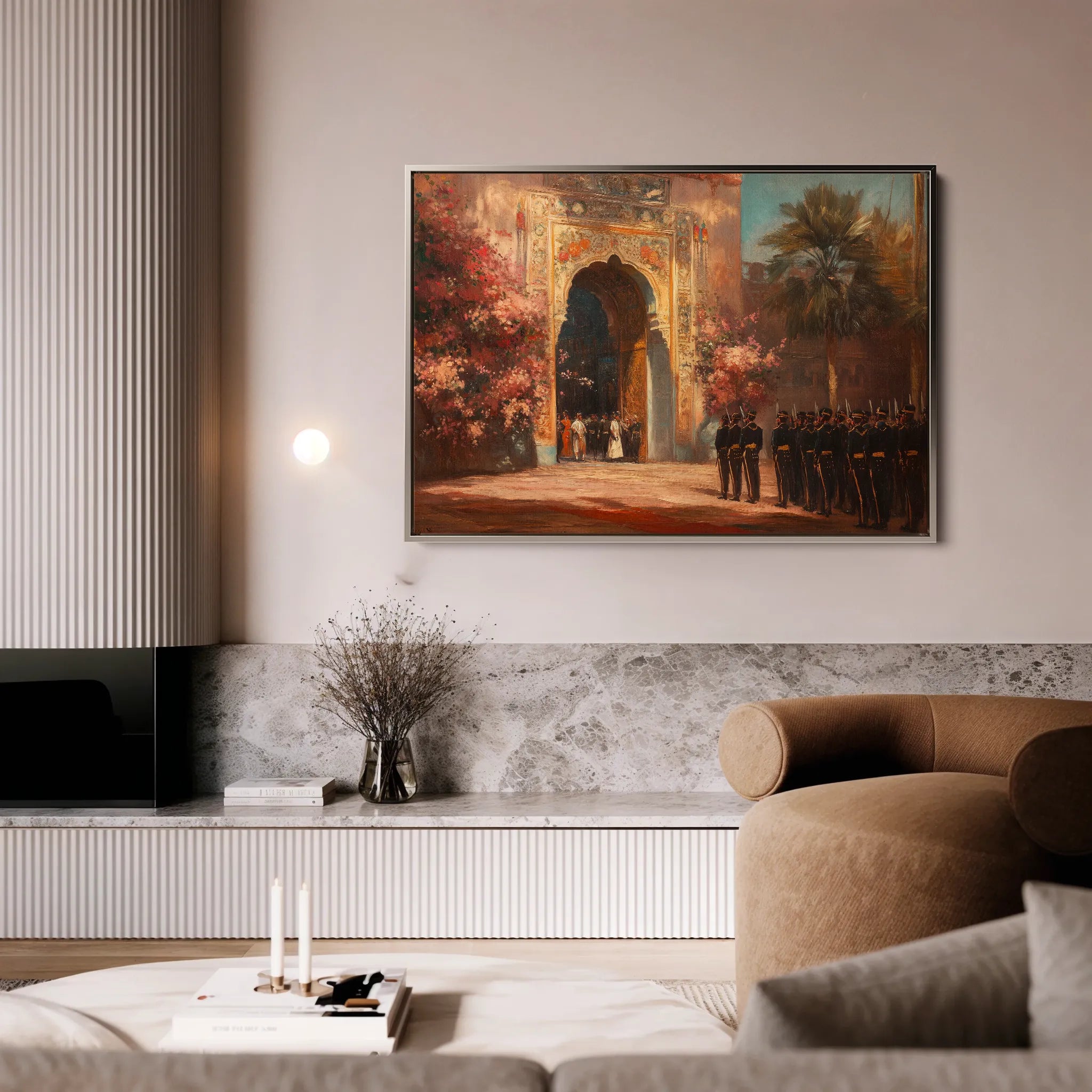 Orientalist 076 Canvas Art 18" x 24" / 45 x 60 cm / Black