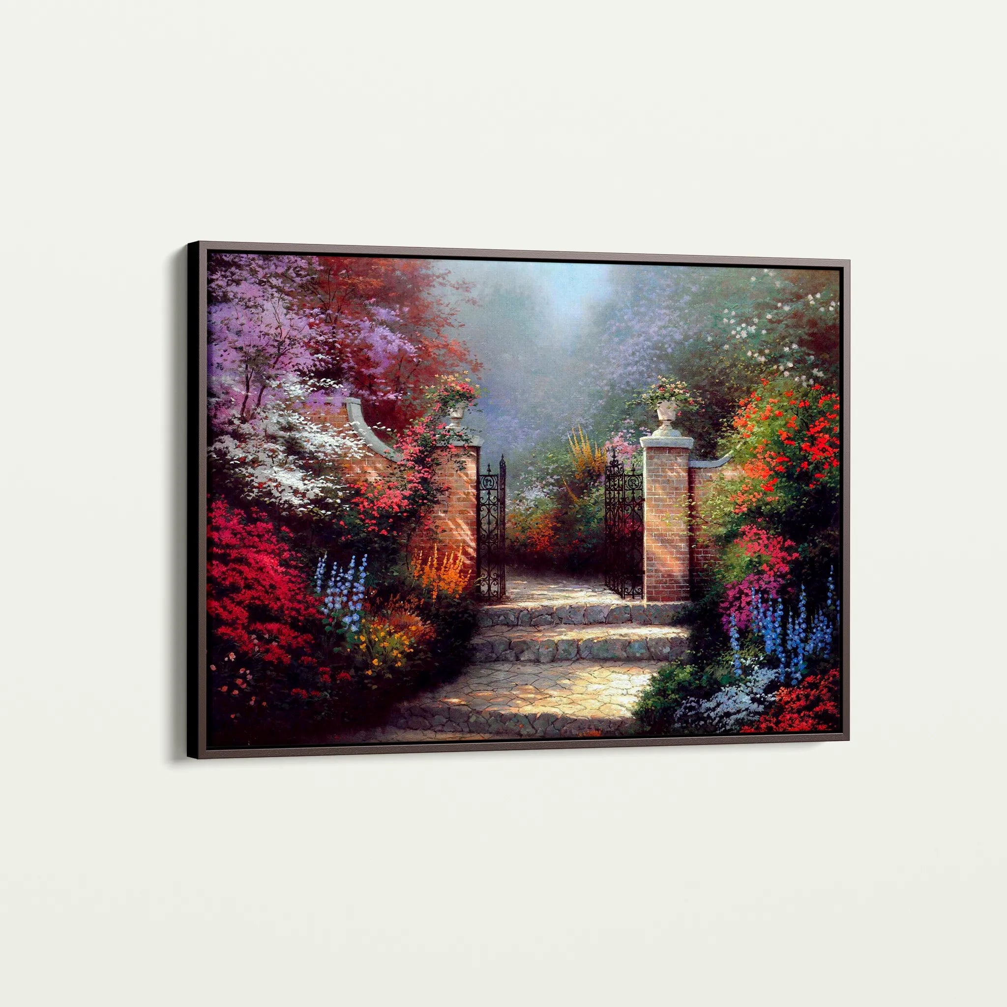 Landscape 080 Canvas Art 18" x 24" / 45 x 60 cm / Black