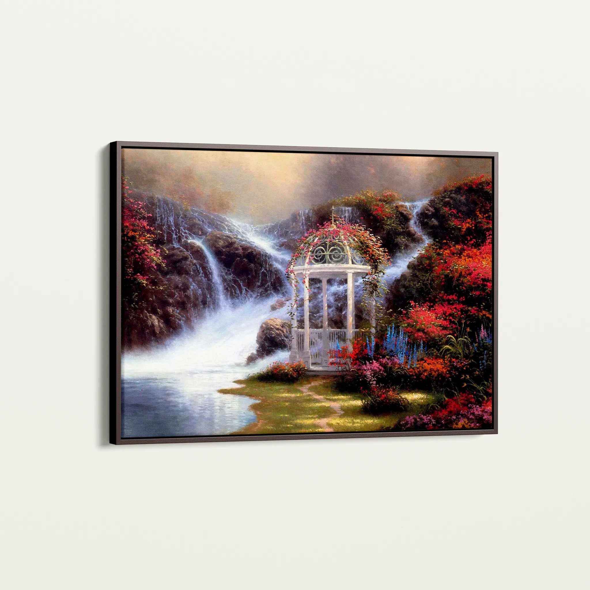 Landscape 083 Canvas Art 18" x 24" / 45 x 60 cm / Black