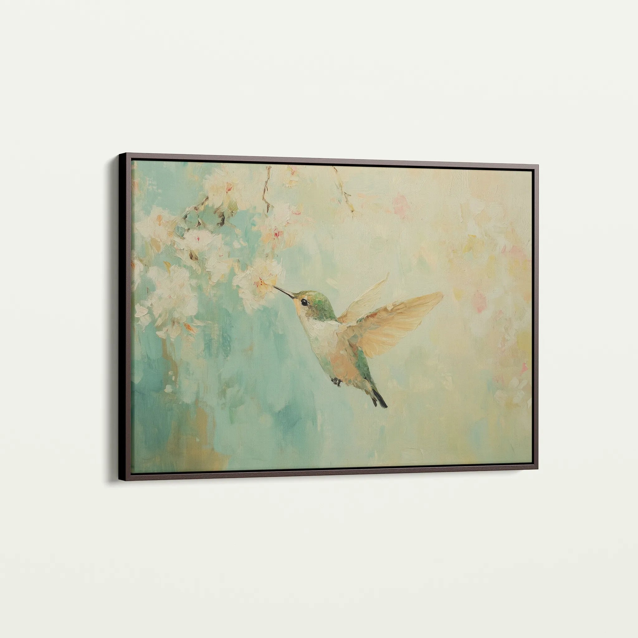 Animals 085 Canvas Art 18" x 24" / 45 x 60 cm / Black