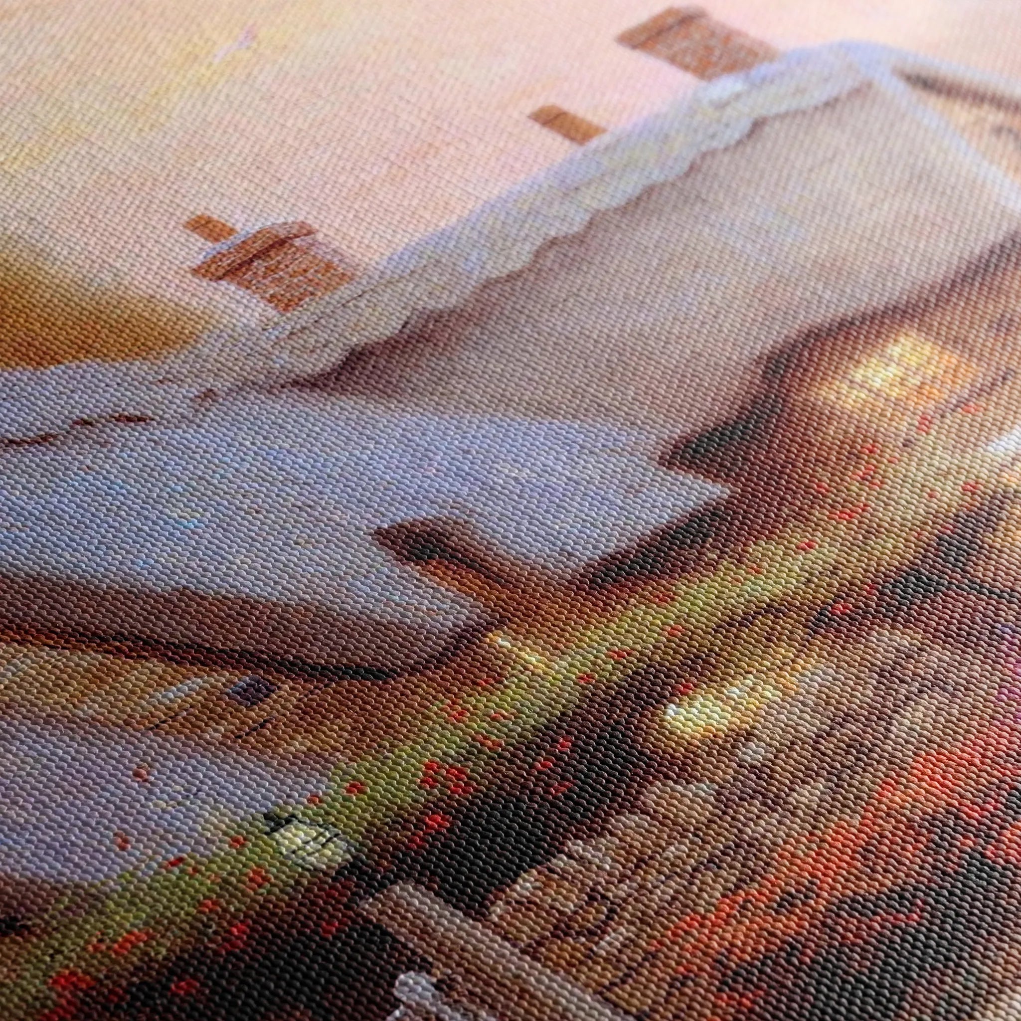 Landscape 089 Canvas Art 18" x 24" / 45 x 60 cm / Black