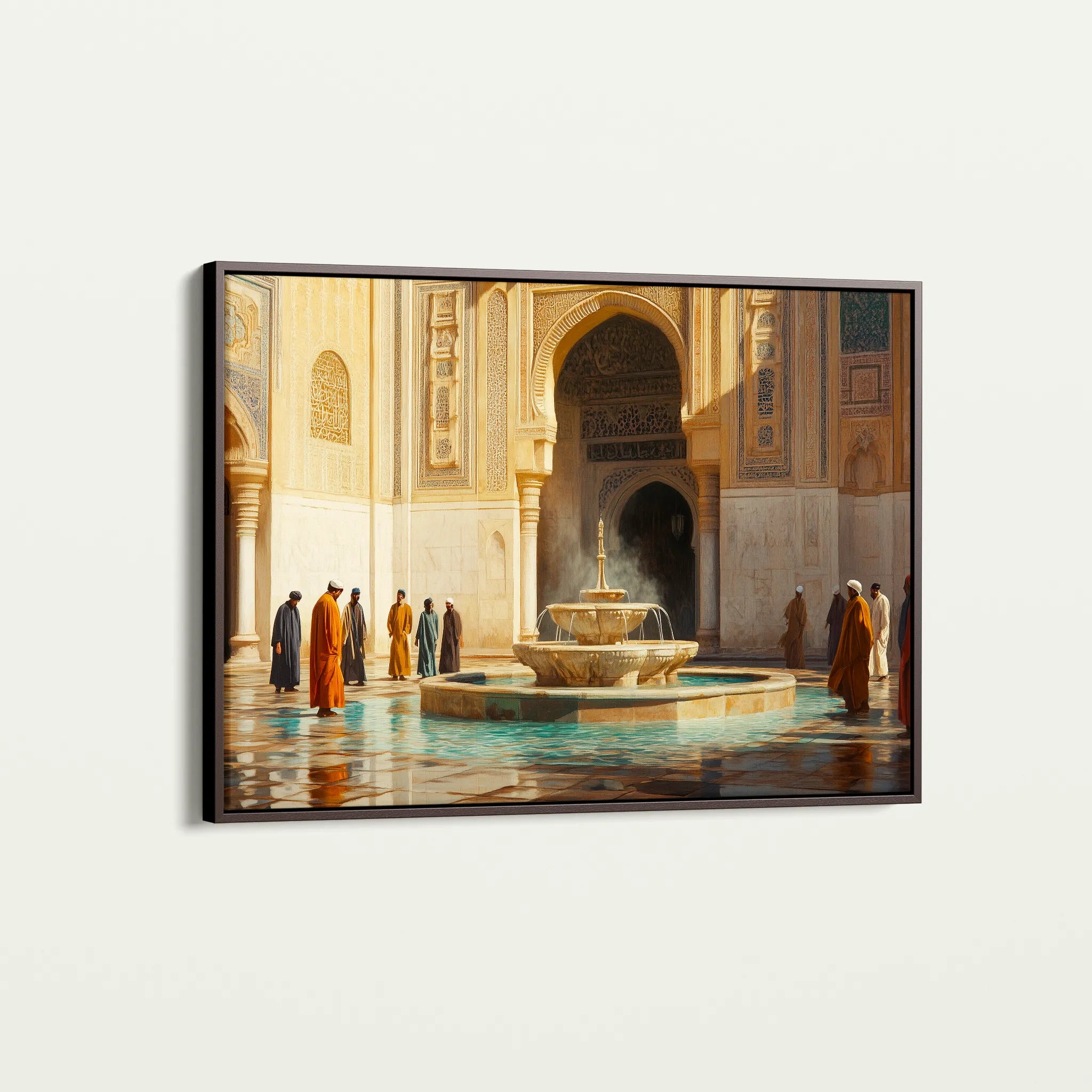 Orientalist 089 Canvas Art 18" x 24" / 45 x 60 cm / Black