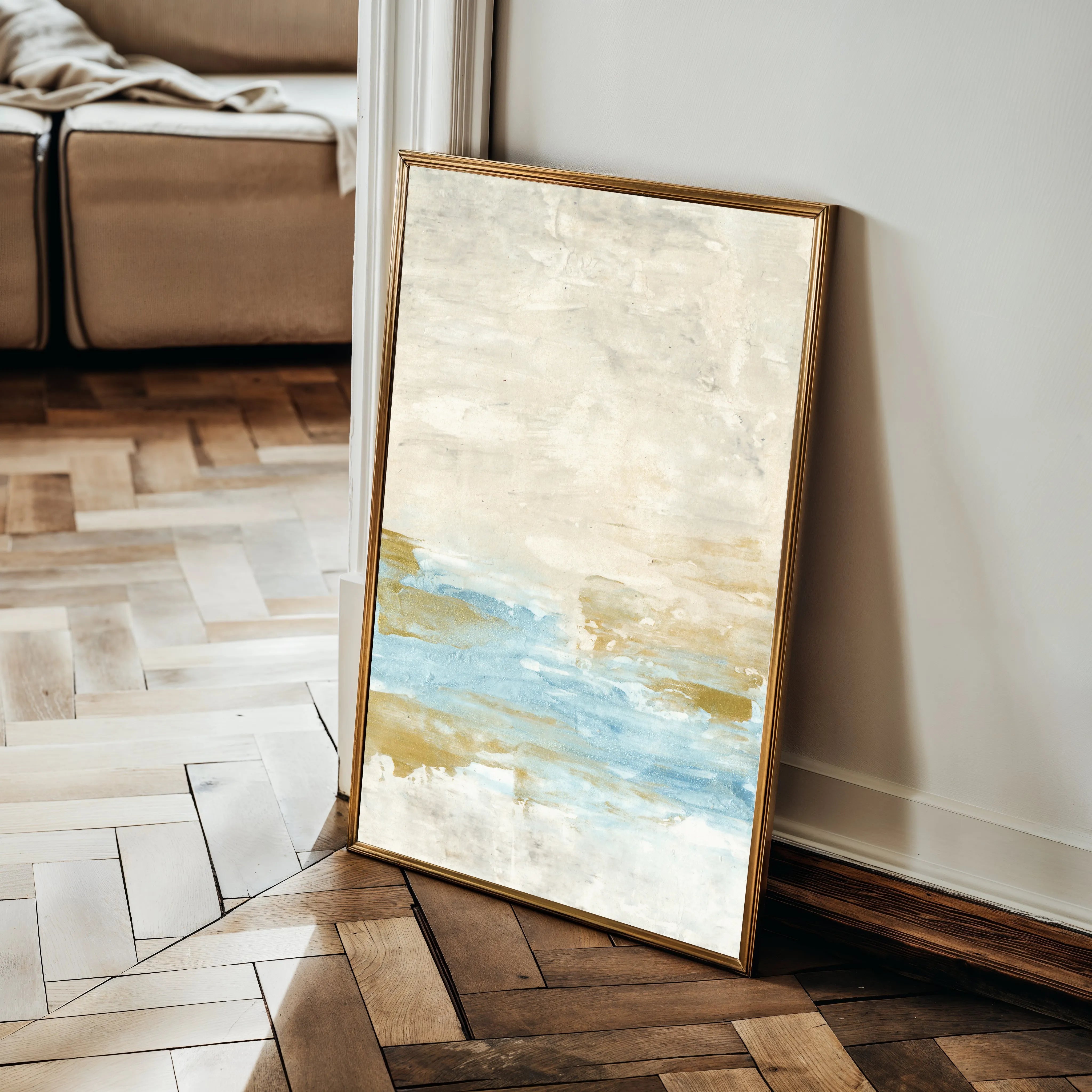 Abstract 091 Canvas Art 18" x 24" / 45 x 60 cm / Black