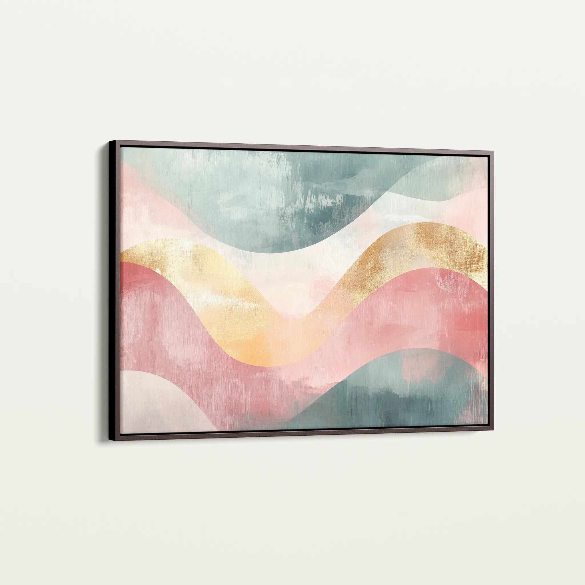 Boho 096 Canvas Art 18" x 24" / 45 x 60 cm / Black