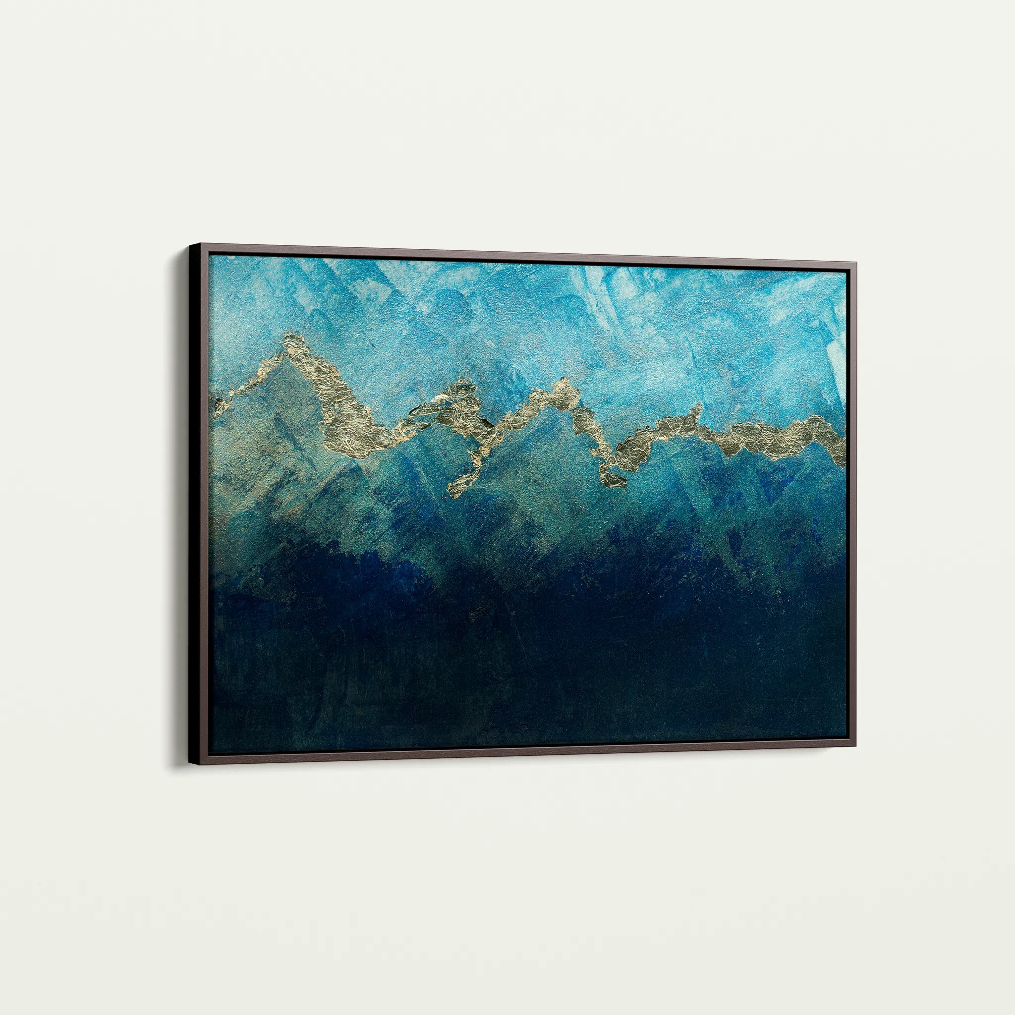 Abstract 097 Canvas Art 18" x 24" / 45 x 60 cm / Black