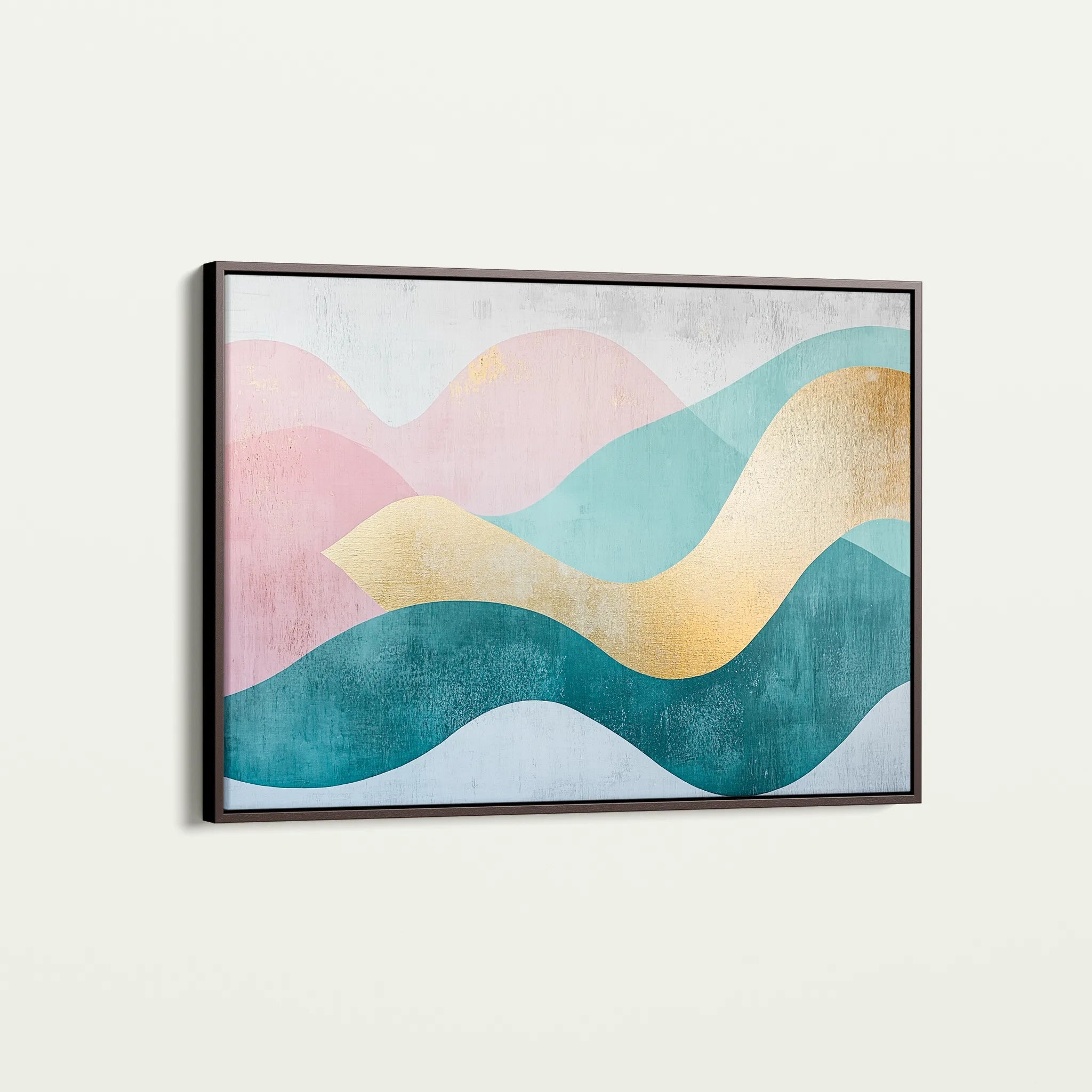 Boho 097 Canvas Art 18" x 24" / 45 x 60 cm / Black