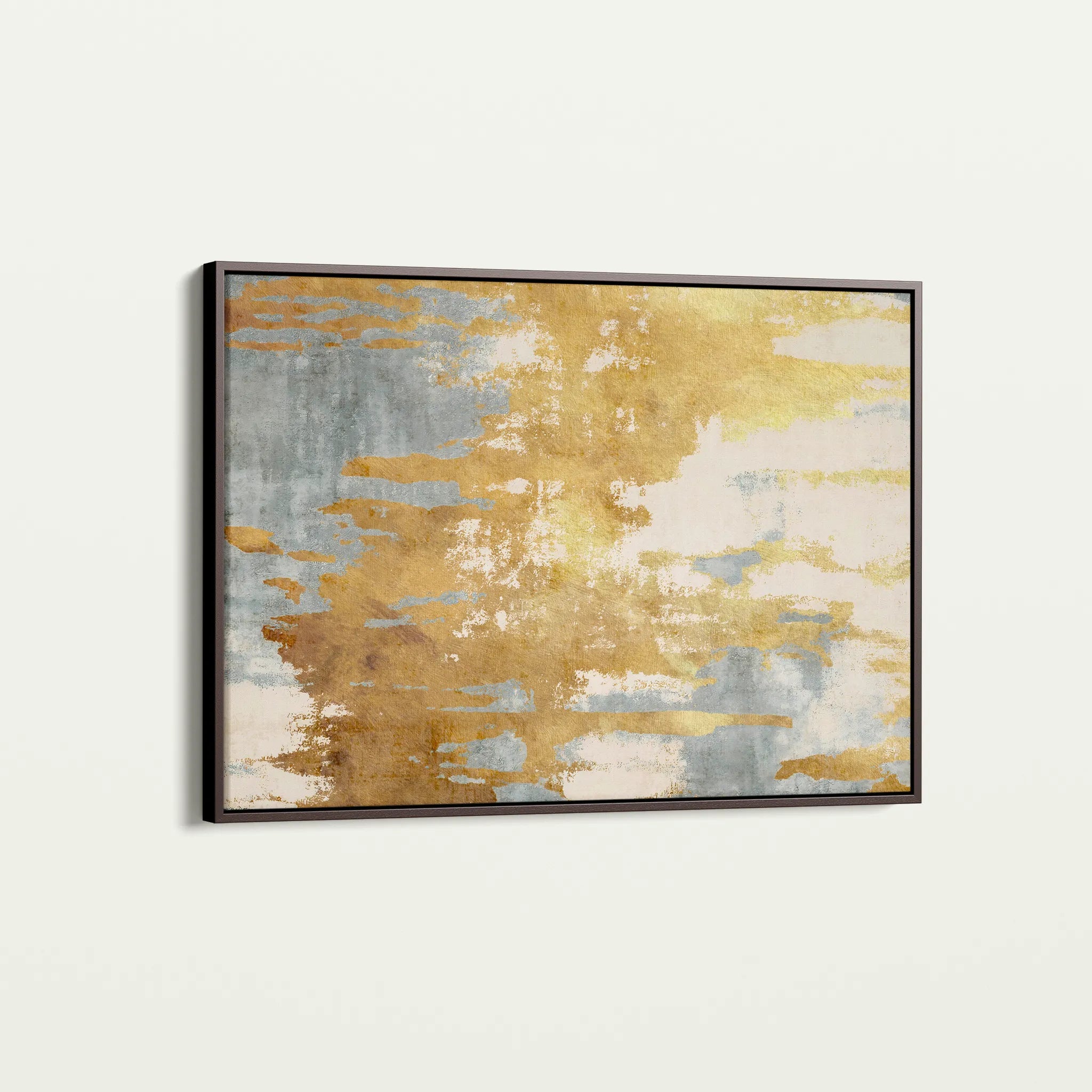 Abstract 098 Canvas Art 18" x 24" / 45 x 60 cm / Black