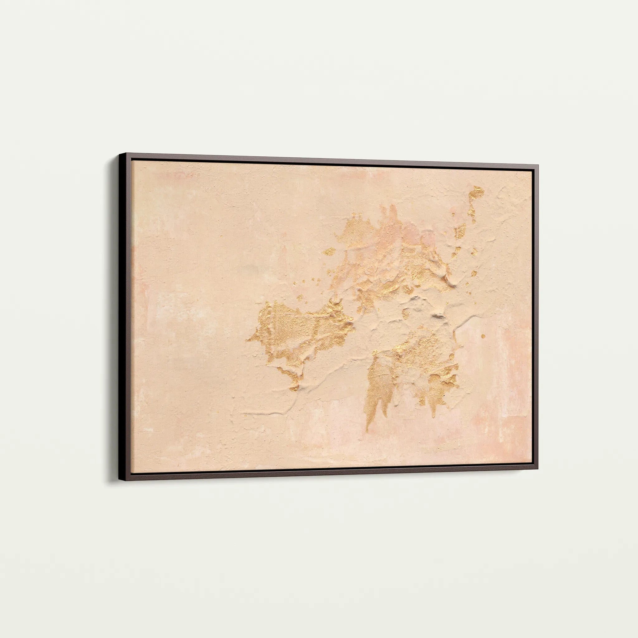 Abstract 099 Canvas Art 18" x 24" / 45 x 60 cm / Black