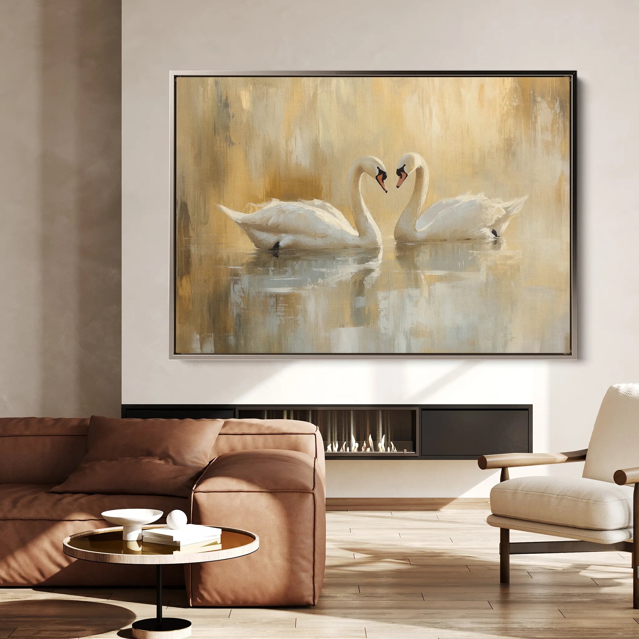 Animals 101 Canvas Art 18" x 24" / 45 x 60 cm / Black