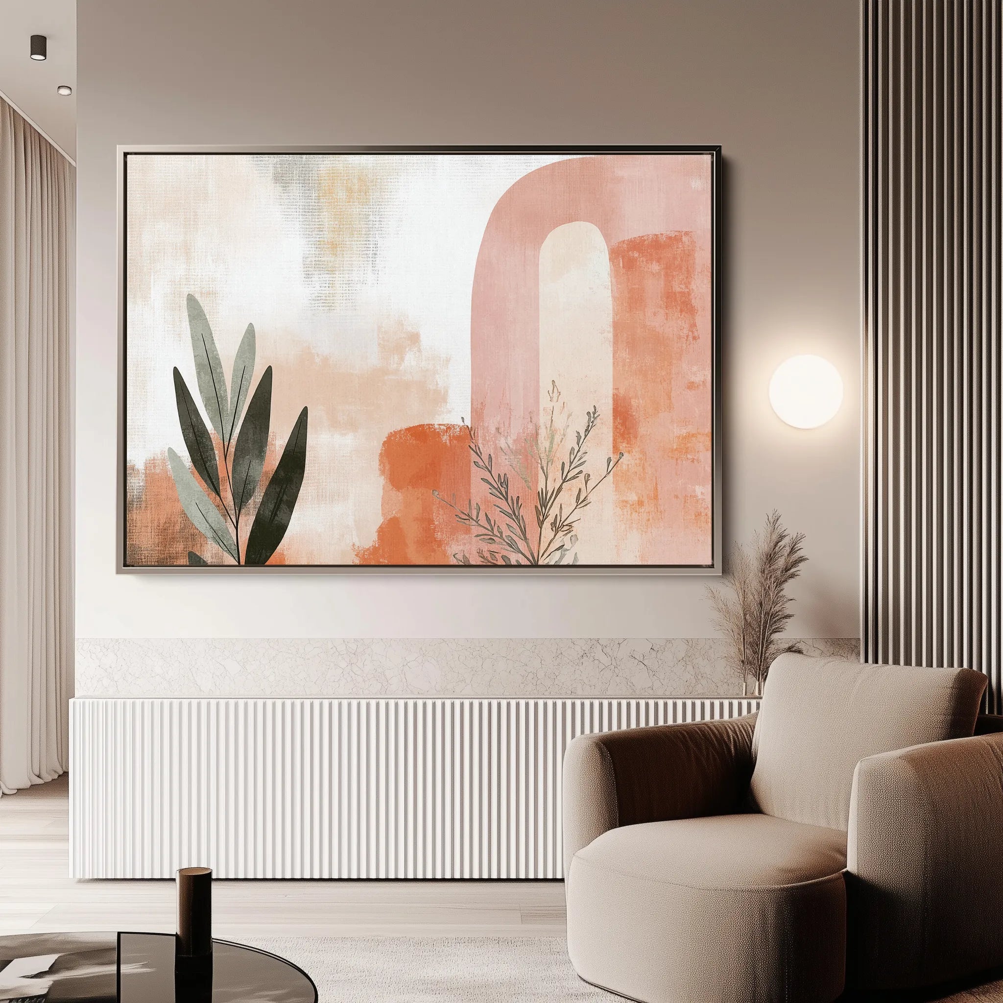 Boho 101 Canvas Art 18" x 24" / 45 x 60 cm / Black