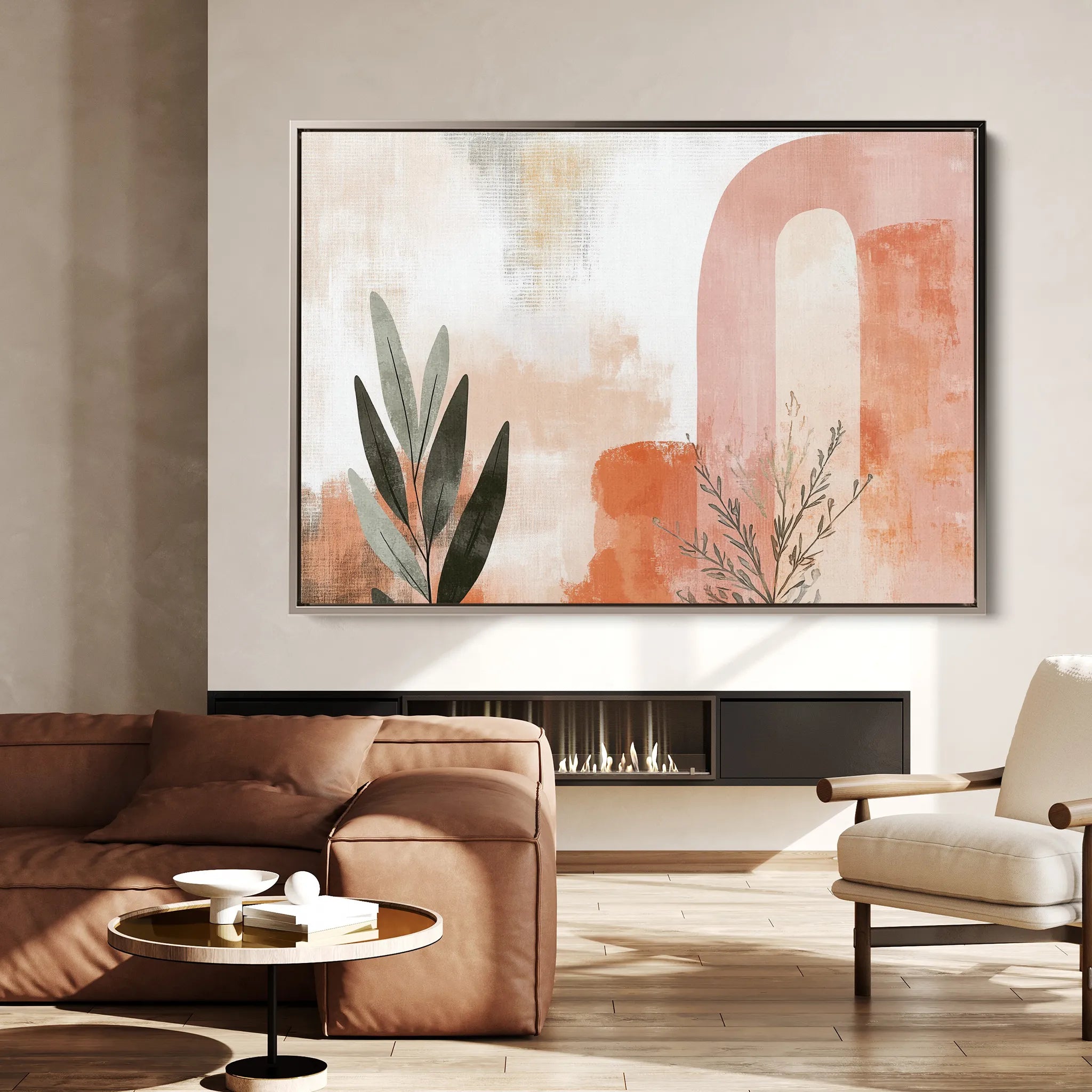 Boho 101 Canvas Art 18" x 24" / 45 x 60 cm / Black