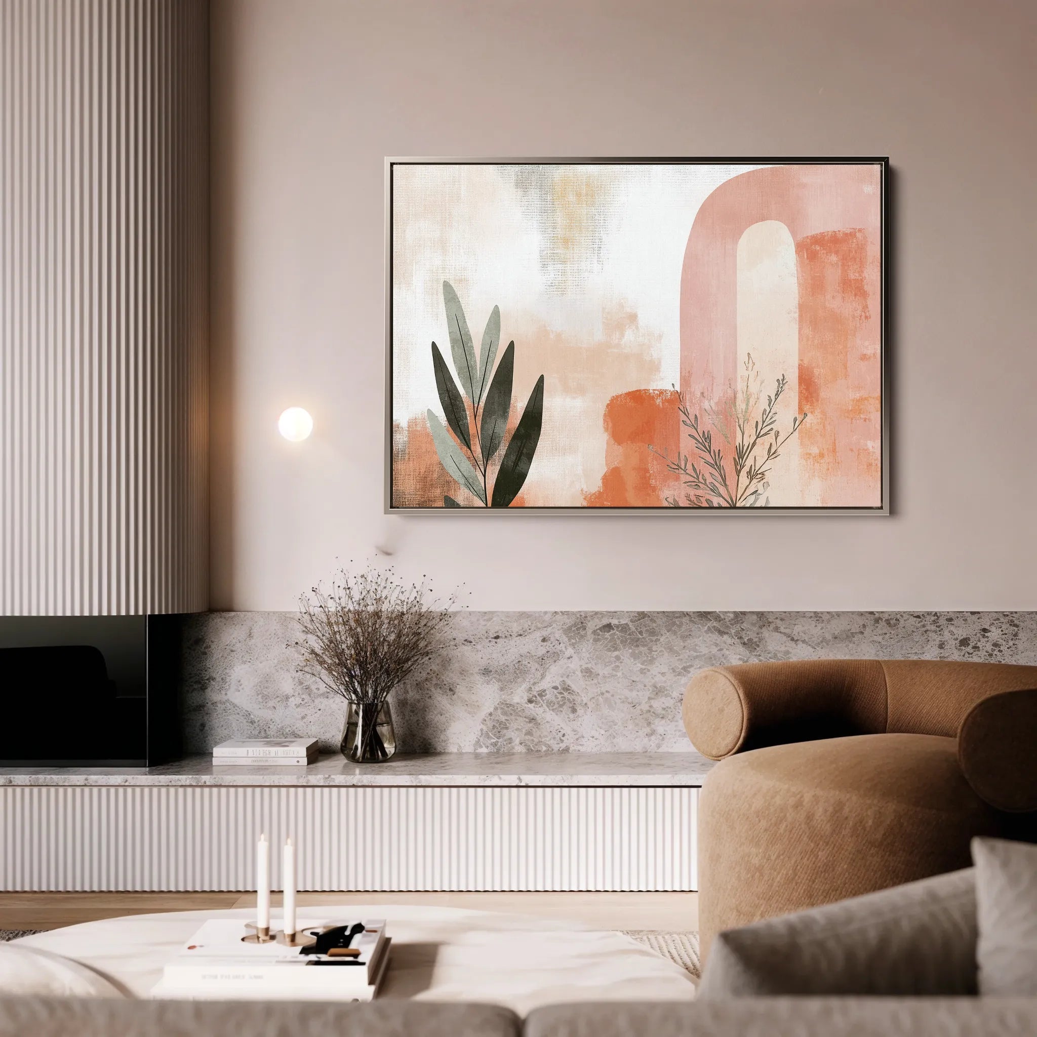 Boho 101 Canvas Art 18" x 24" / 45 x 60 cm / Black