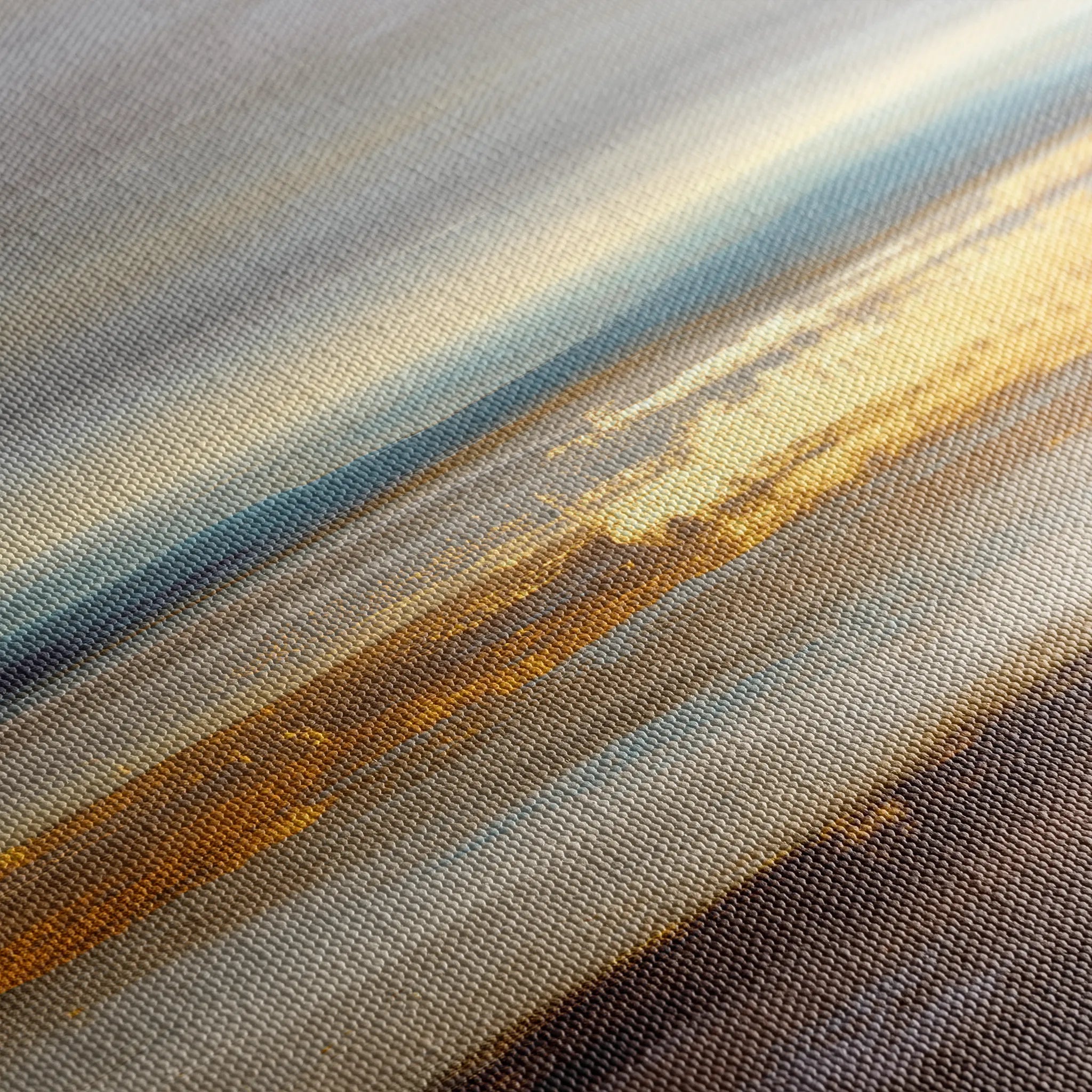 Abstract 1010 Canvas Art 16" x 16" / 40 x 40 cm / Black