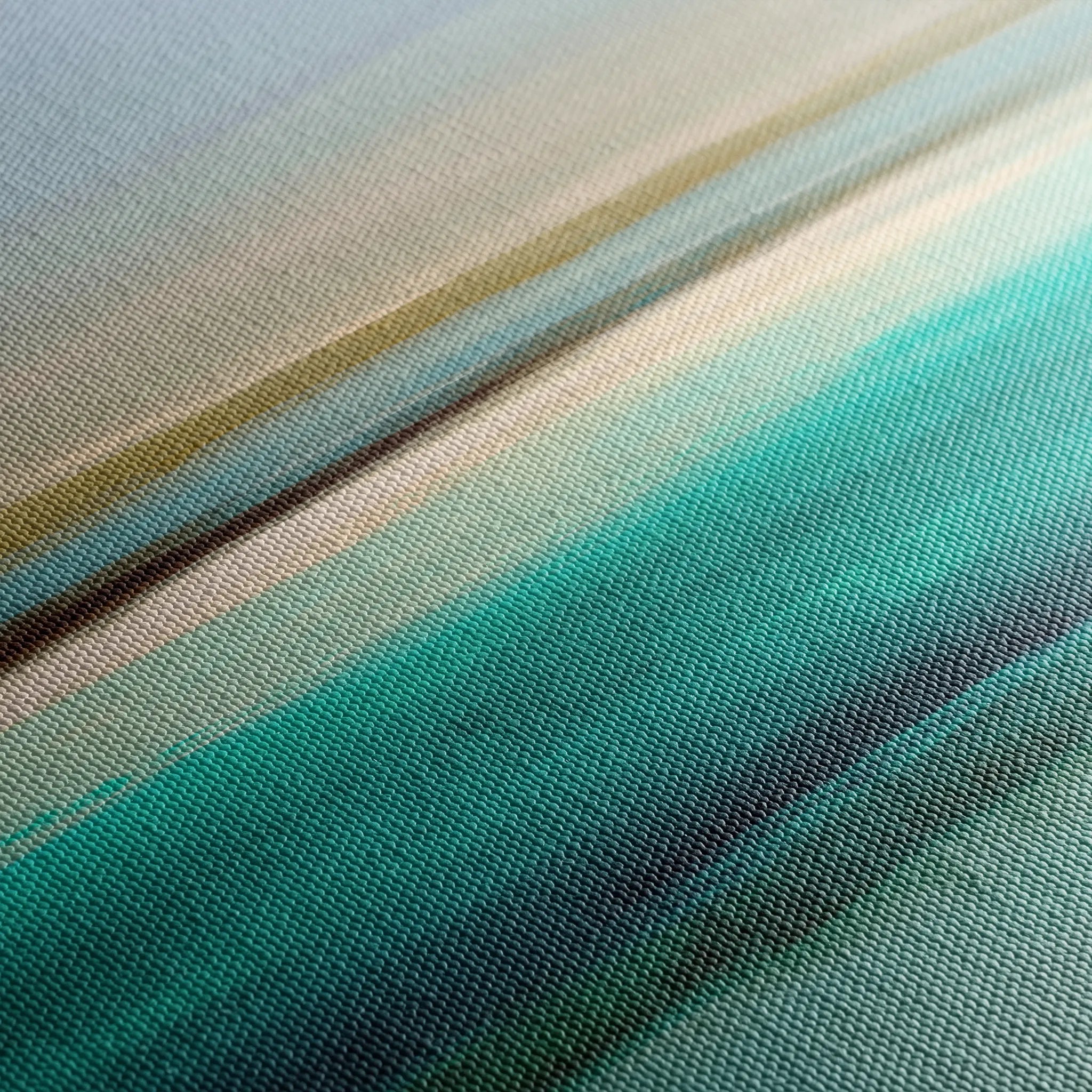 Abstract 1012 Canvas Art 16" x 16" / 40 x 40 cm / Black