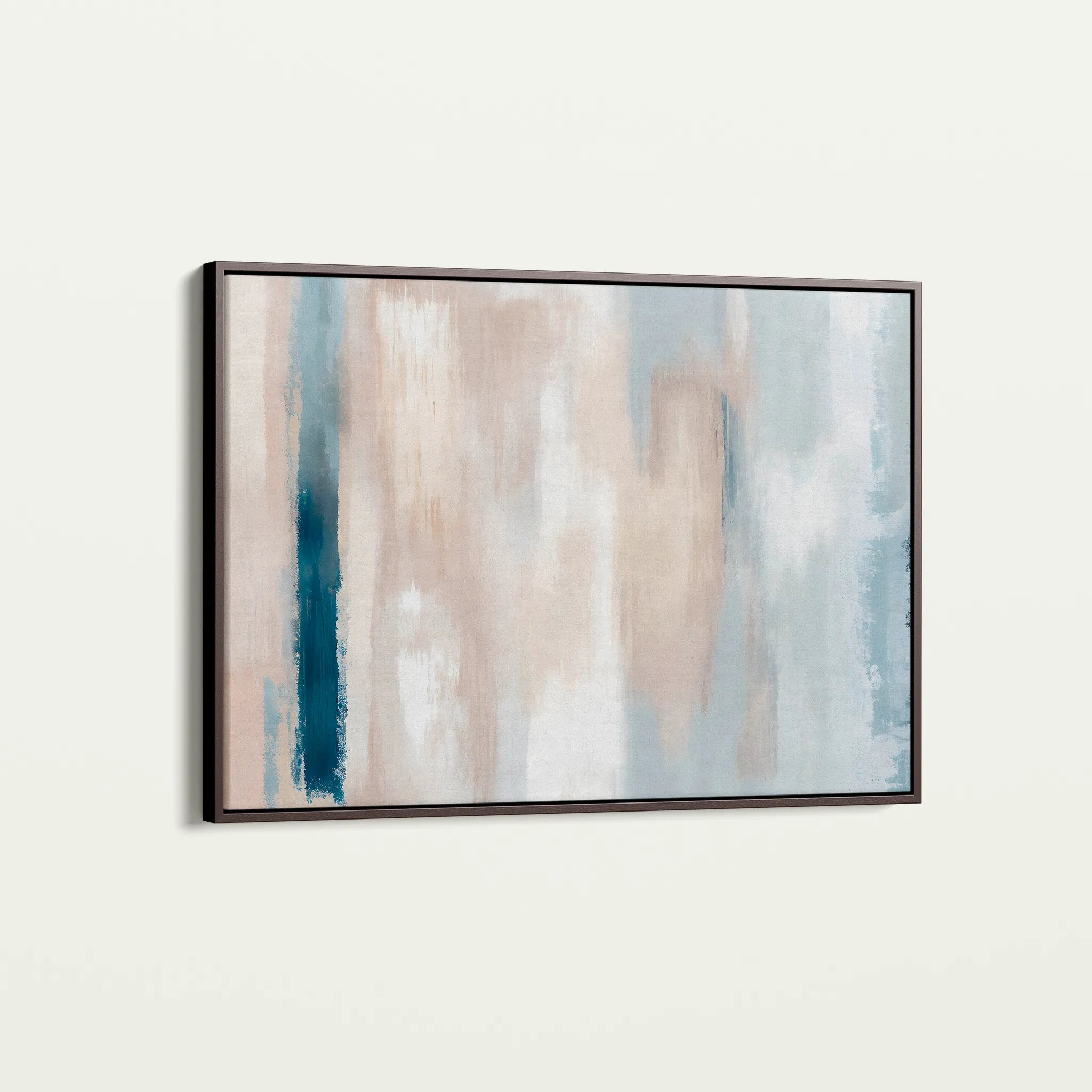 Abstract 102 Canvas Art 18" x 24" / 45 x 60 cm / Black