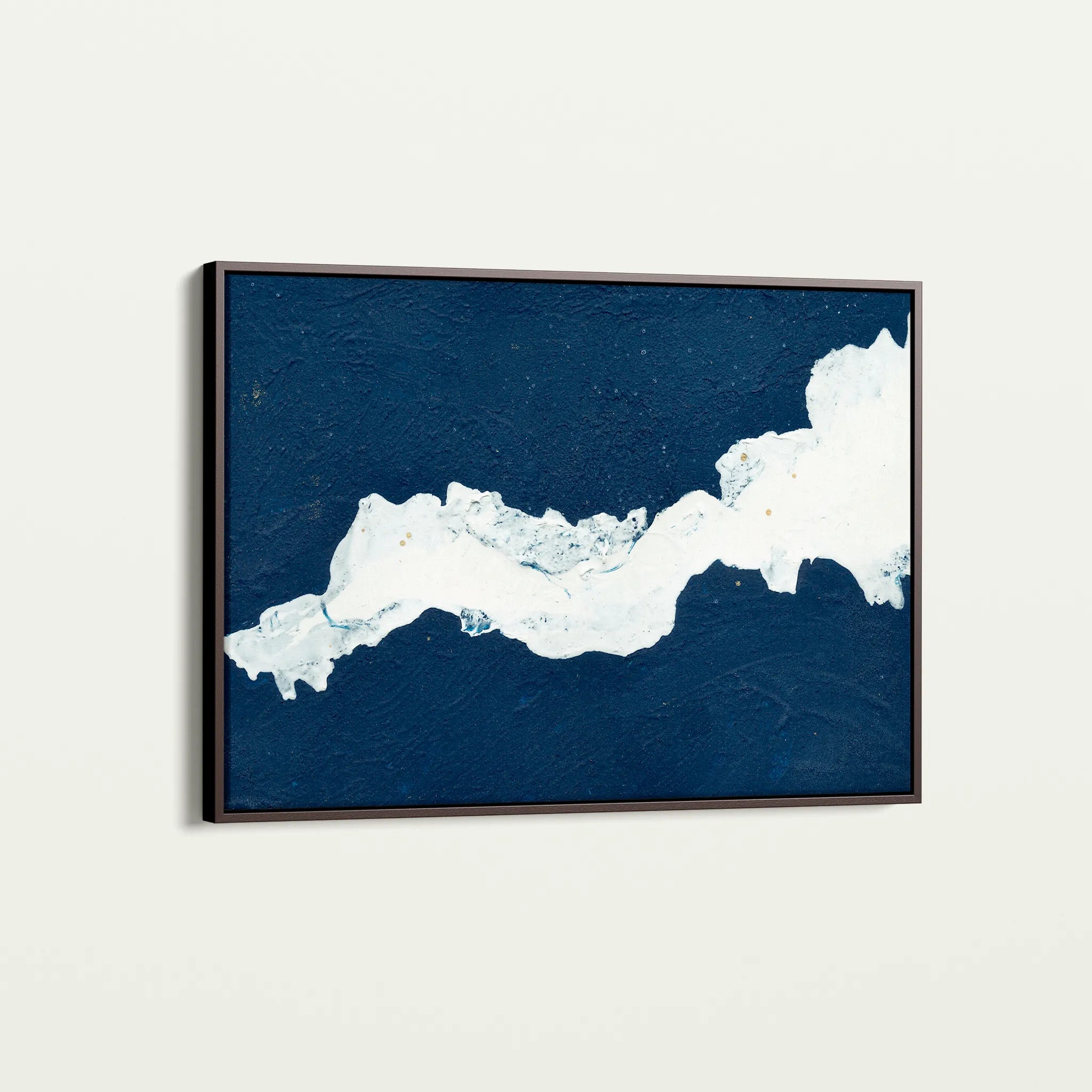 Abstract 103 Canvas Art 18" x 24" / 45 x 60 cm / Black