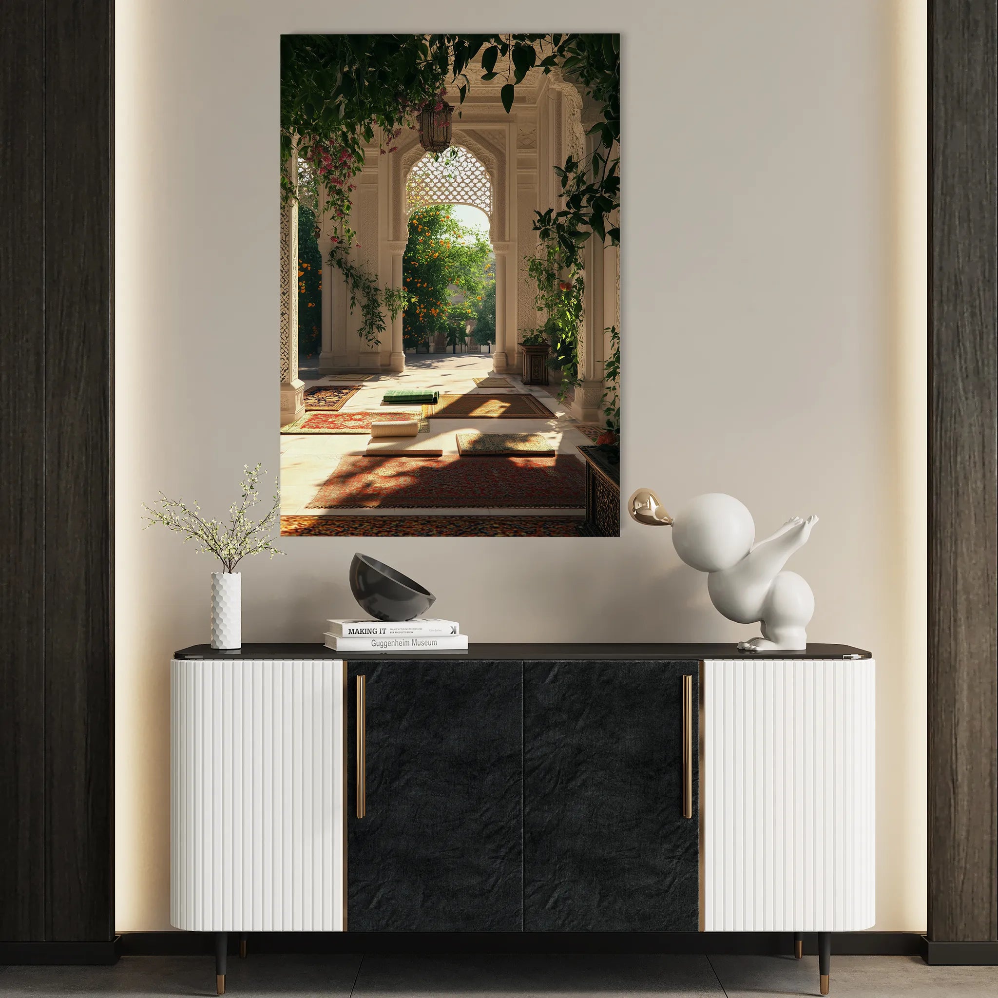 Orientalist 103 Canvas Art 18" x 24" / 45 x 60 cm / Black