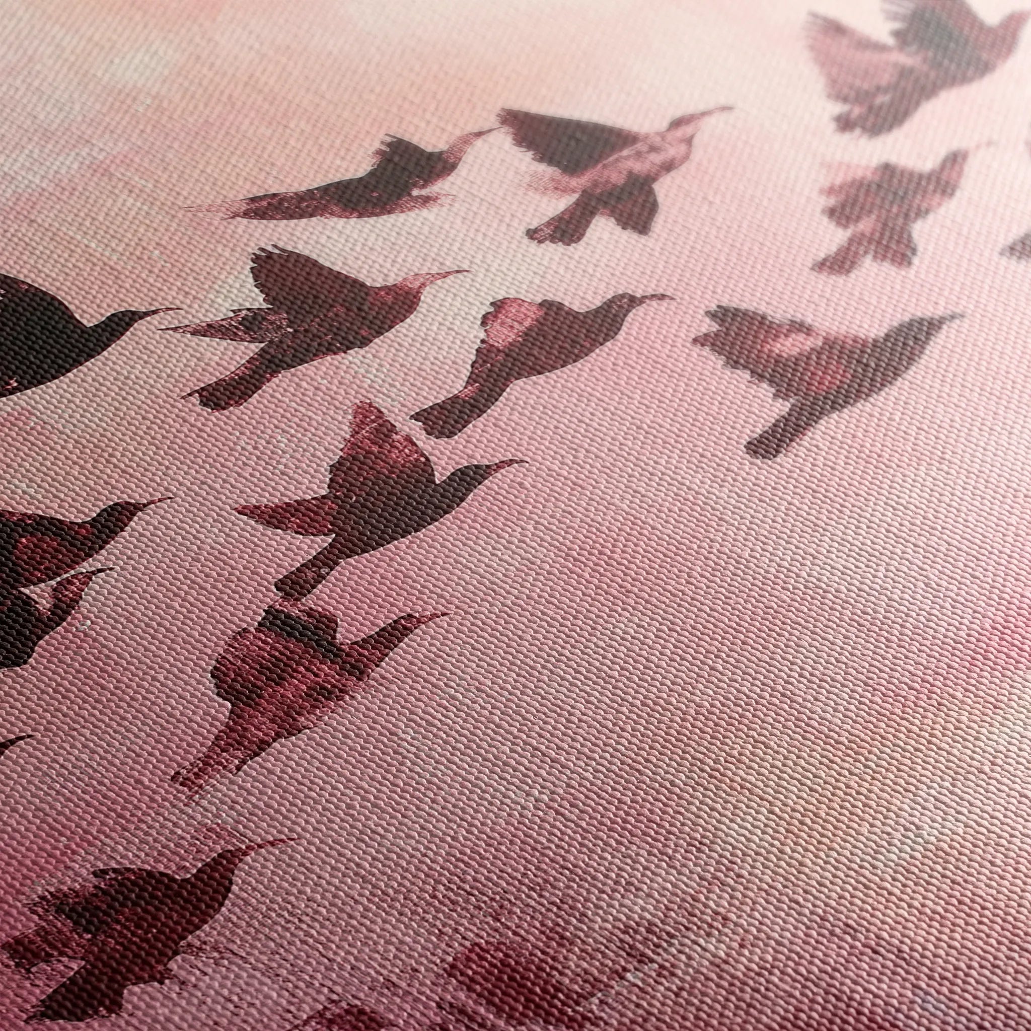 Animals 104 Canvas Art 18" x 24" / 45 x 60 cm / Black