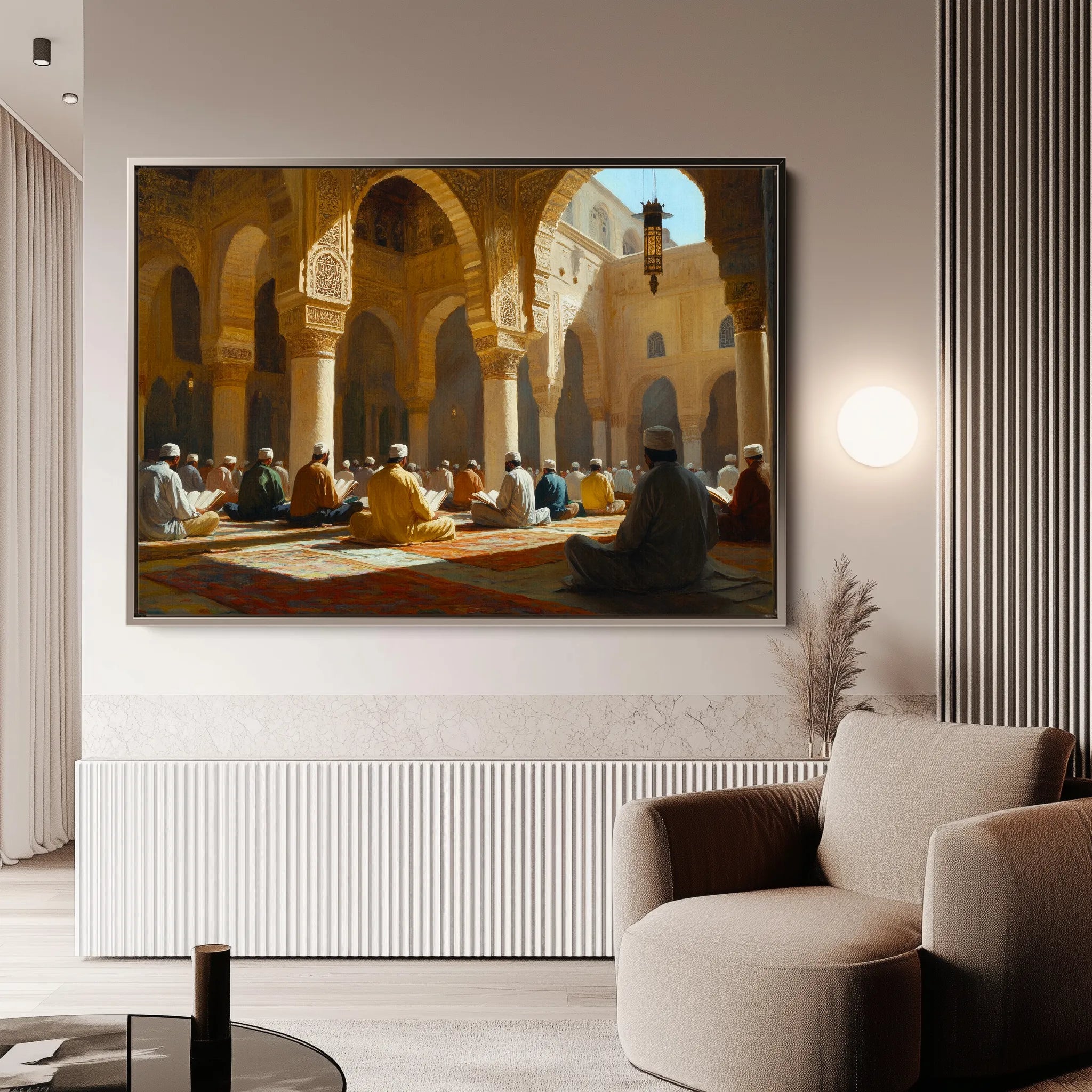 Orientalist 104 Canvas Art 18" x 24" / 45 x 60 cm / Black