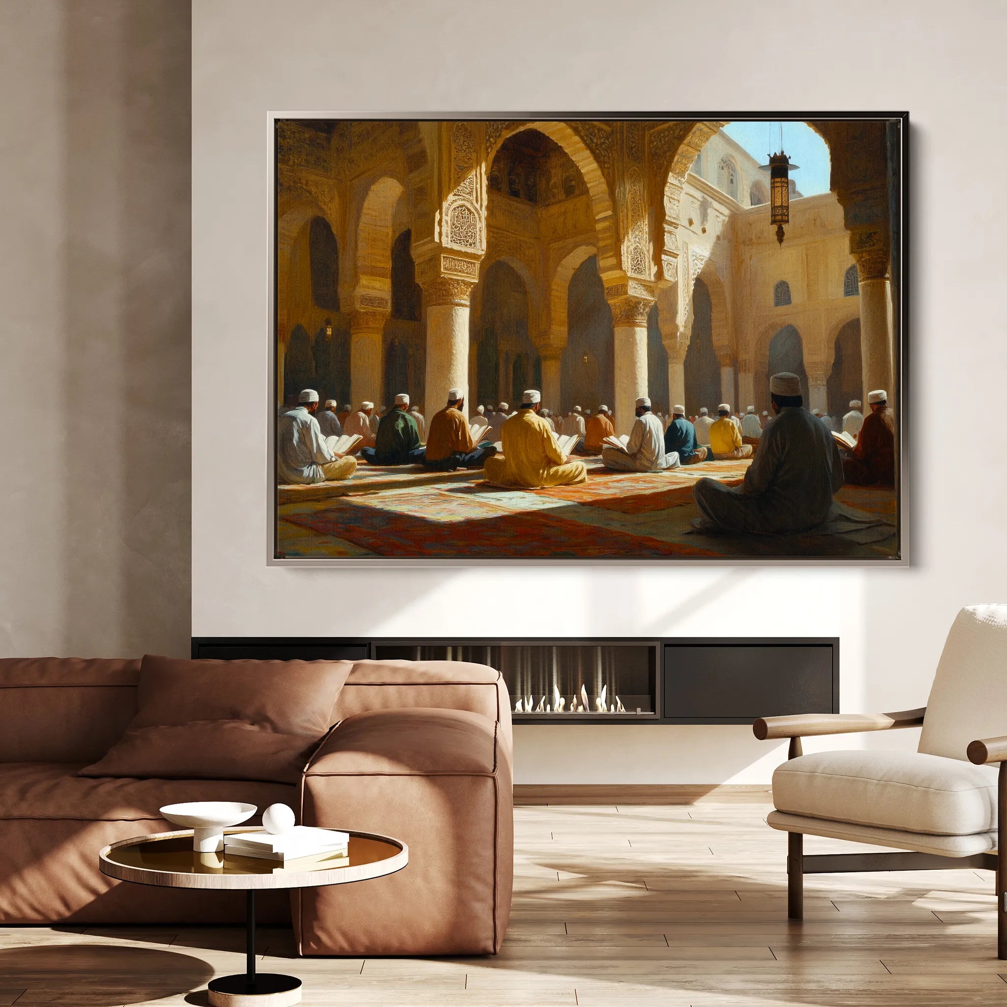Orientalist 104 Canvas Art 18" x 24" / 45 x 60 cm / Black