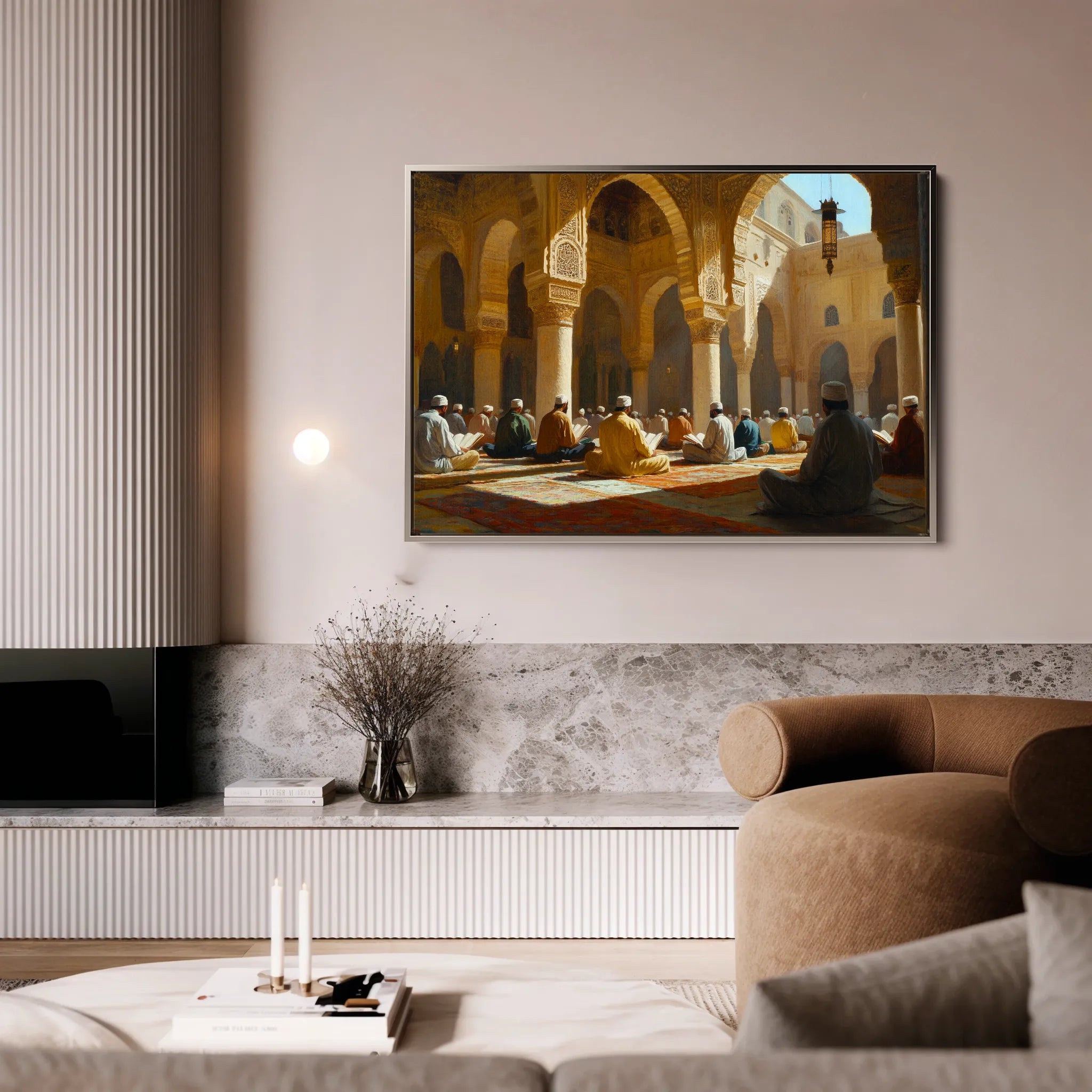 Orientalist 104 Canvas Art 18" x 24" / 45 x 60 cm / Black