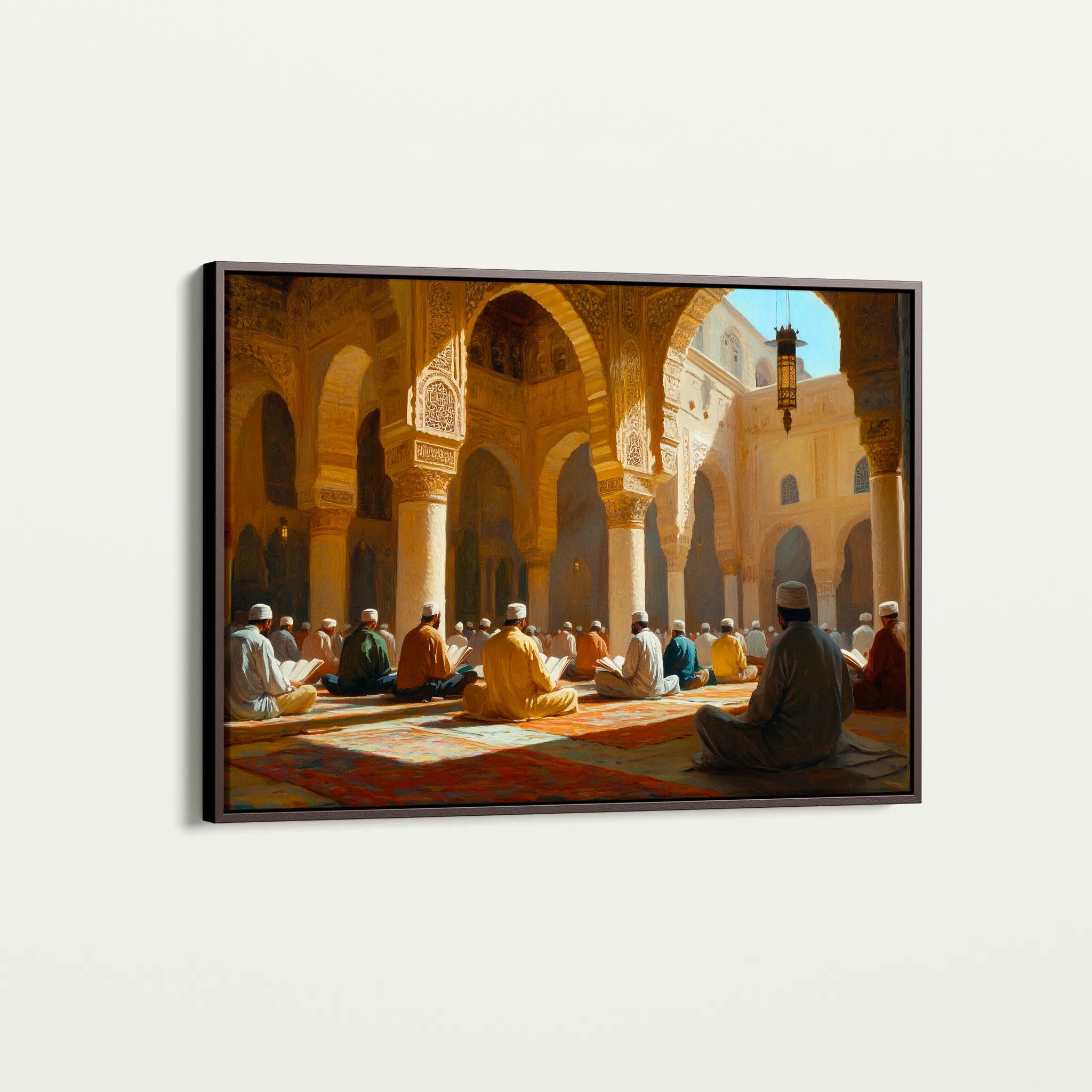 Orientalist 104 Canvas Art 18" x 24" / 45 x 60 cm / Black