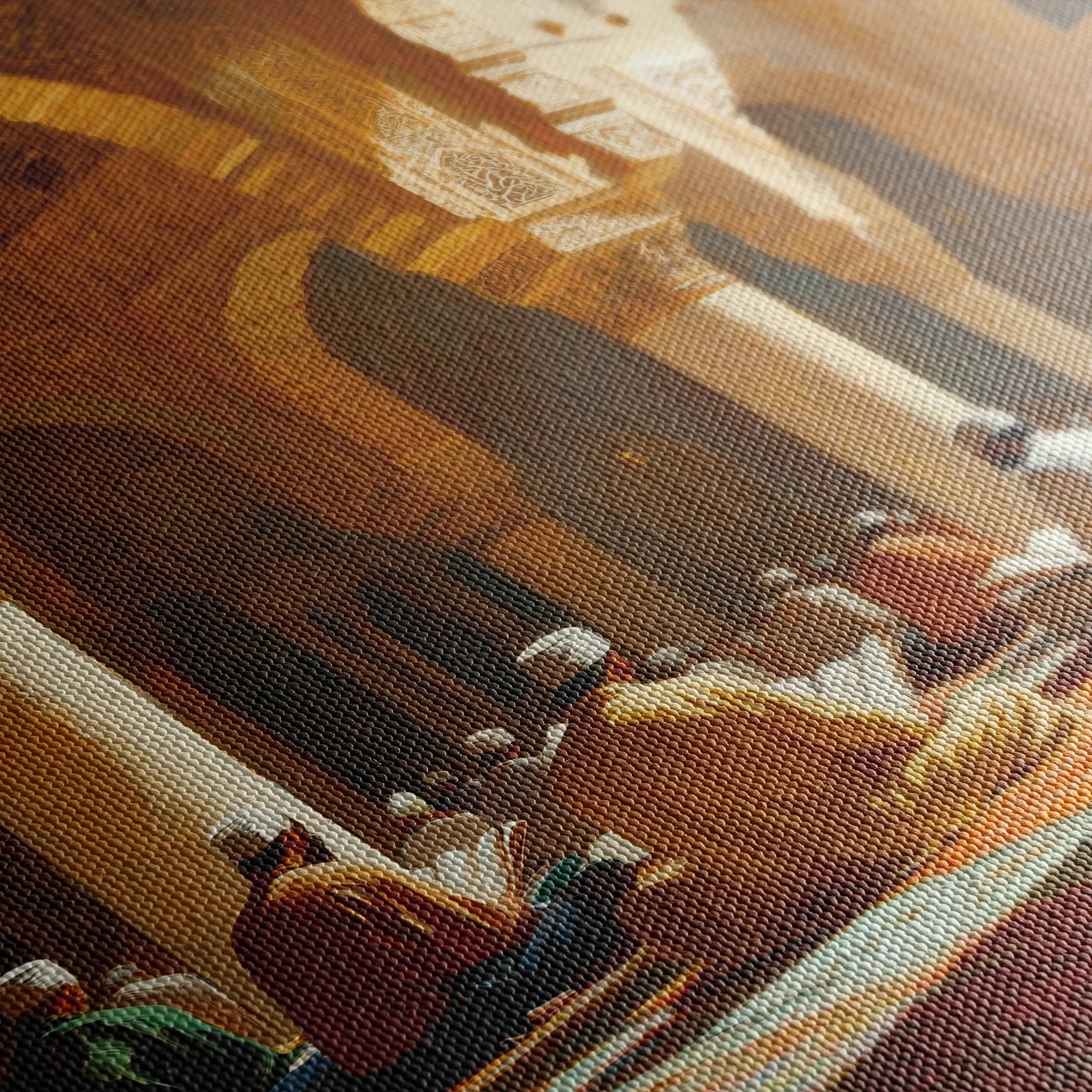 Orientalist 104 Canvas Art 18" x 24" / 45 x 60 cm / Black