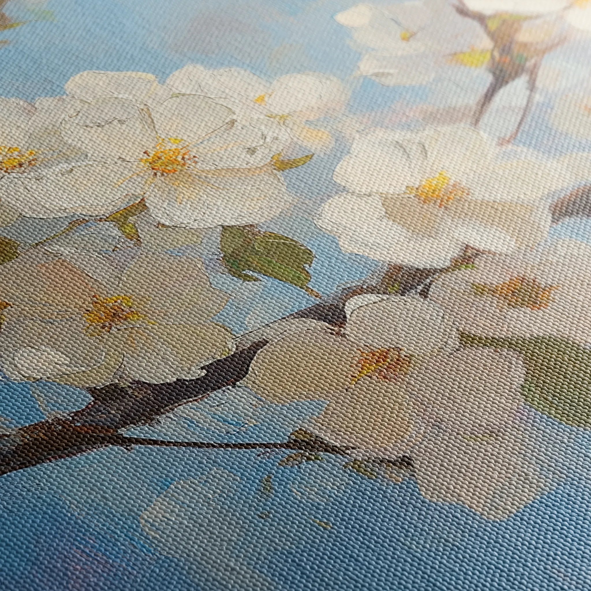 Floral 1049 Canvas Art 18" x 24" / 45 x 60 cm / Black