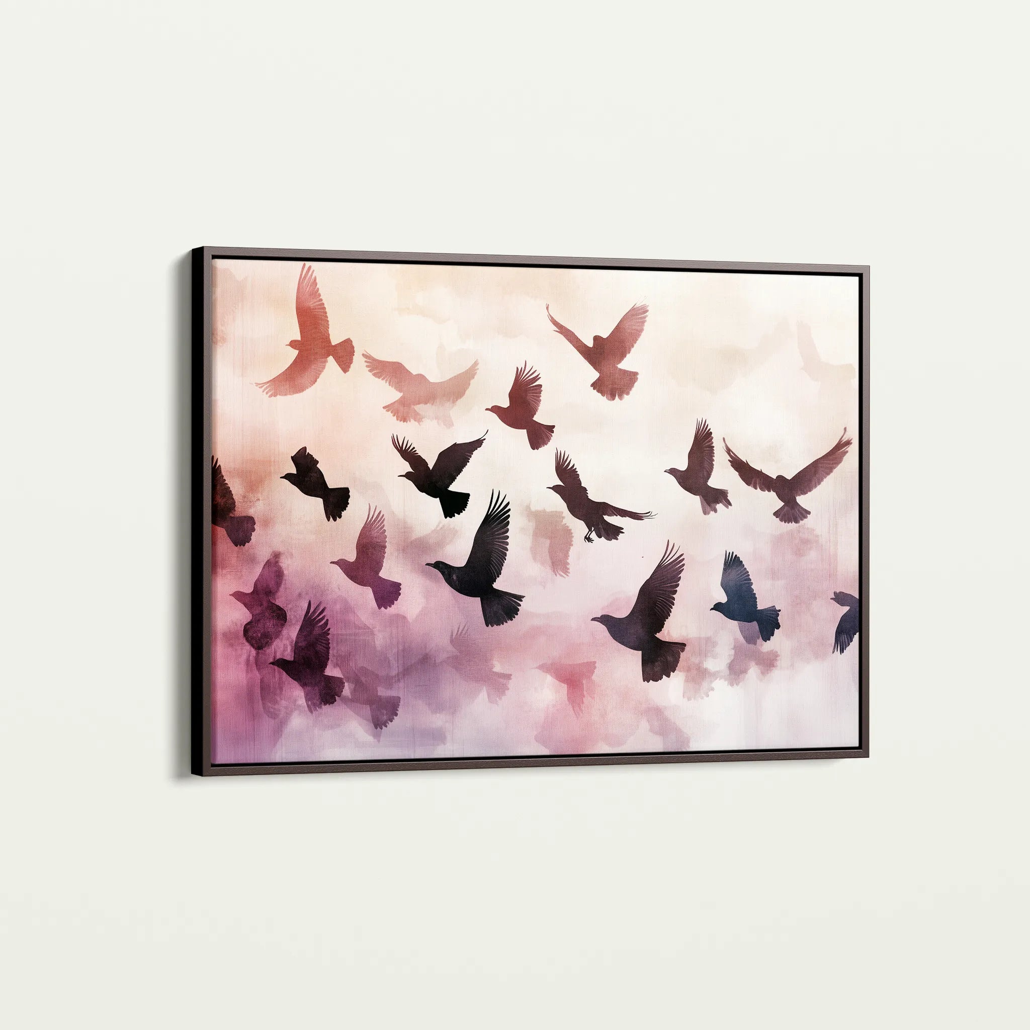 Animals 105 Canvas Art 18" x 24" / 45 x 60 cm / Black