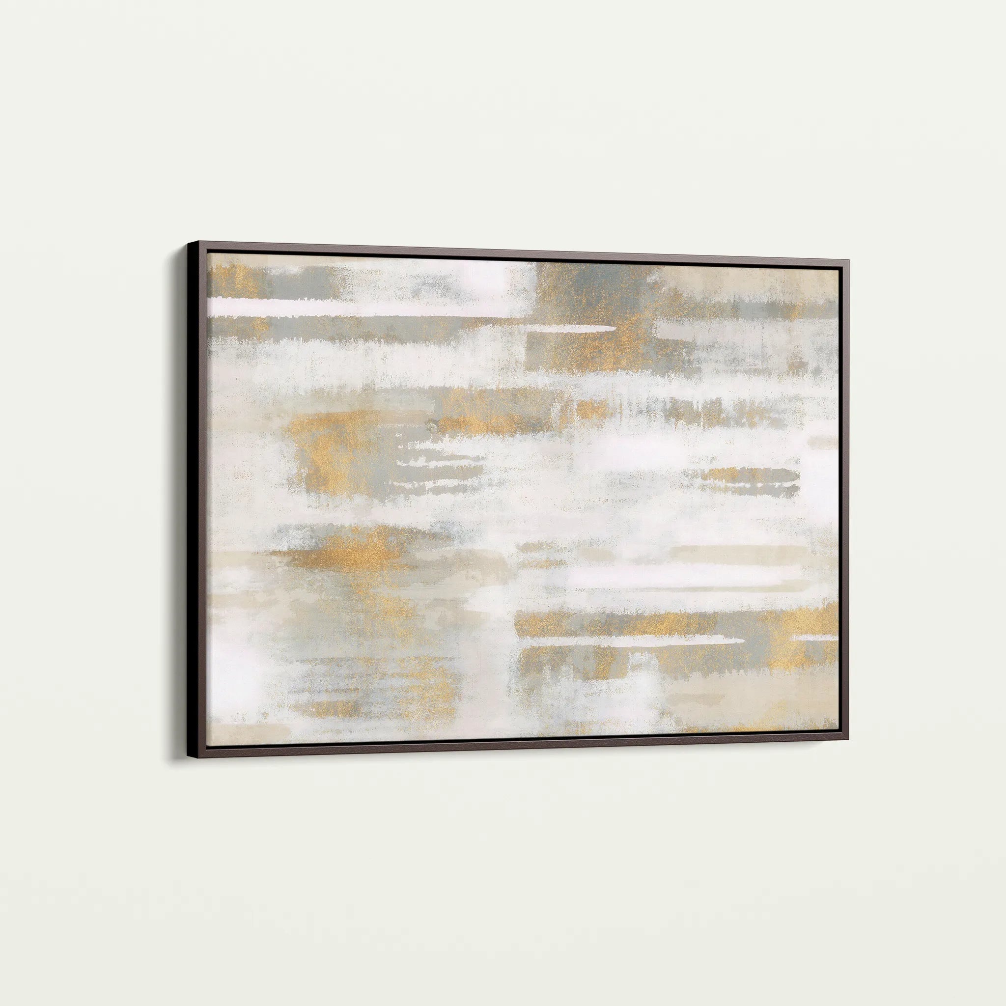 Abstract 106 Canvas Art 18" x 24" / 45 x 60 cm / Black